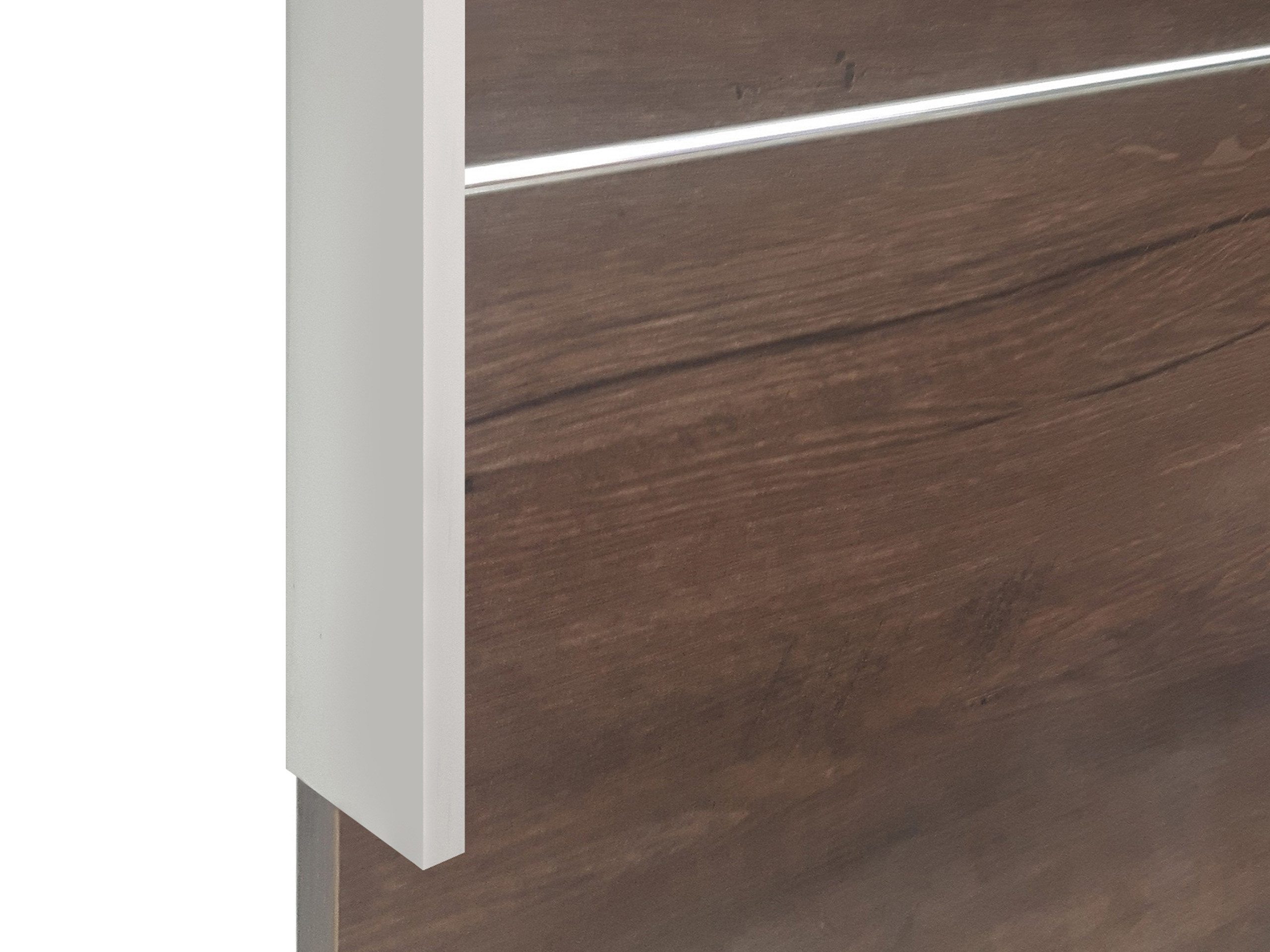 MIRJAN24 Schiebetür Malibu Plus (Tür universell Links / Rechts), Metallkugellagerschiebesystem, 76/86/96/106 cm, Aluminiumgriffe