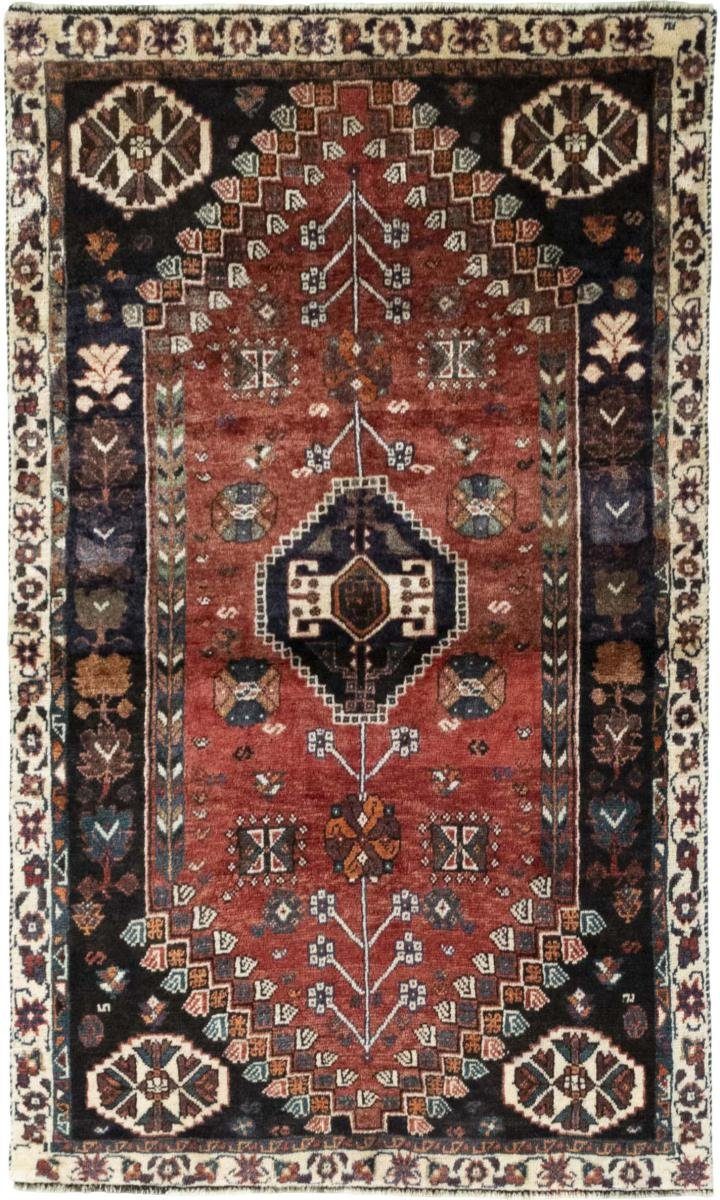 Orientteppich Handgeknüpfter Höhe: rechteckig, Nain 10 Shiraz / Perserteppich, Orientteppich 99x171 mm Trading,