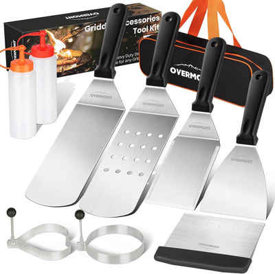 Grillbesteck-Set Grillspachtel Grillbesteck 9-teiliges Zubehörset BBQ Werkzeug