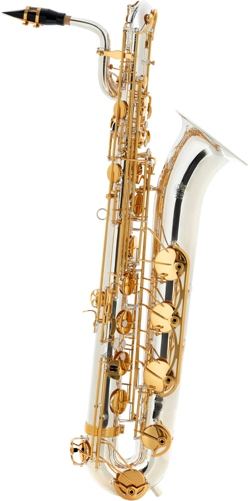 Saxophon Lechgold LBS-25S Baritonsax Versilbert - Saxophon mit edlem Finish