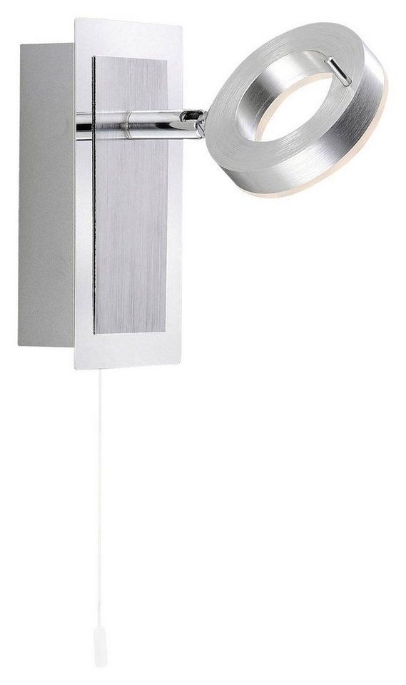 Paul Neuhaus LED Wandleuchte SILEDA, Aluminium, Acryl, Weiß, 1-flammig, LED  fest integriert, Warmweiß, B 13 cm x H 19 cm