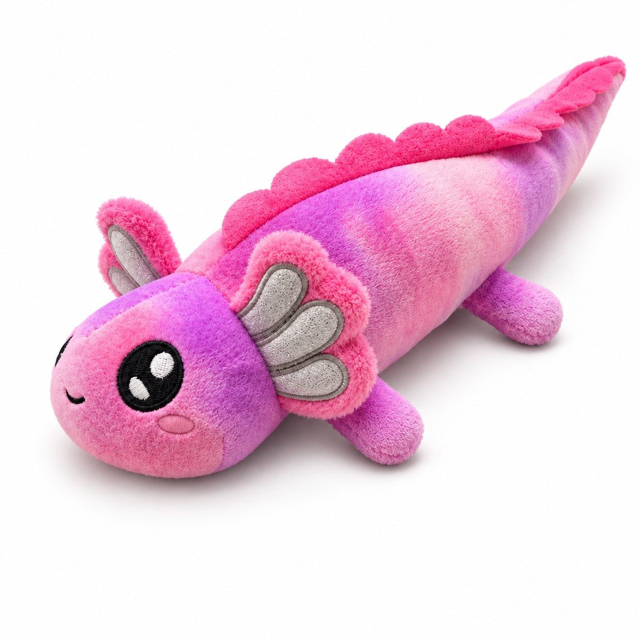 Jafri Toys Kuscheltier Axolotl Echse Molch Figur Plüsch XL 120 cm Püsch lila neu (Set, 1-St., Geschenk-Set), Weiches Plüsch Plüschtier Figur Wassertier Geschenke für Kinder