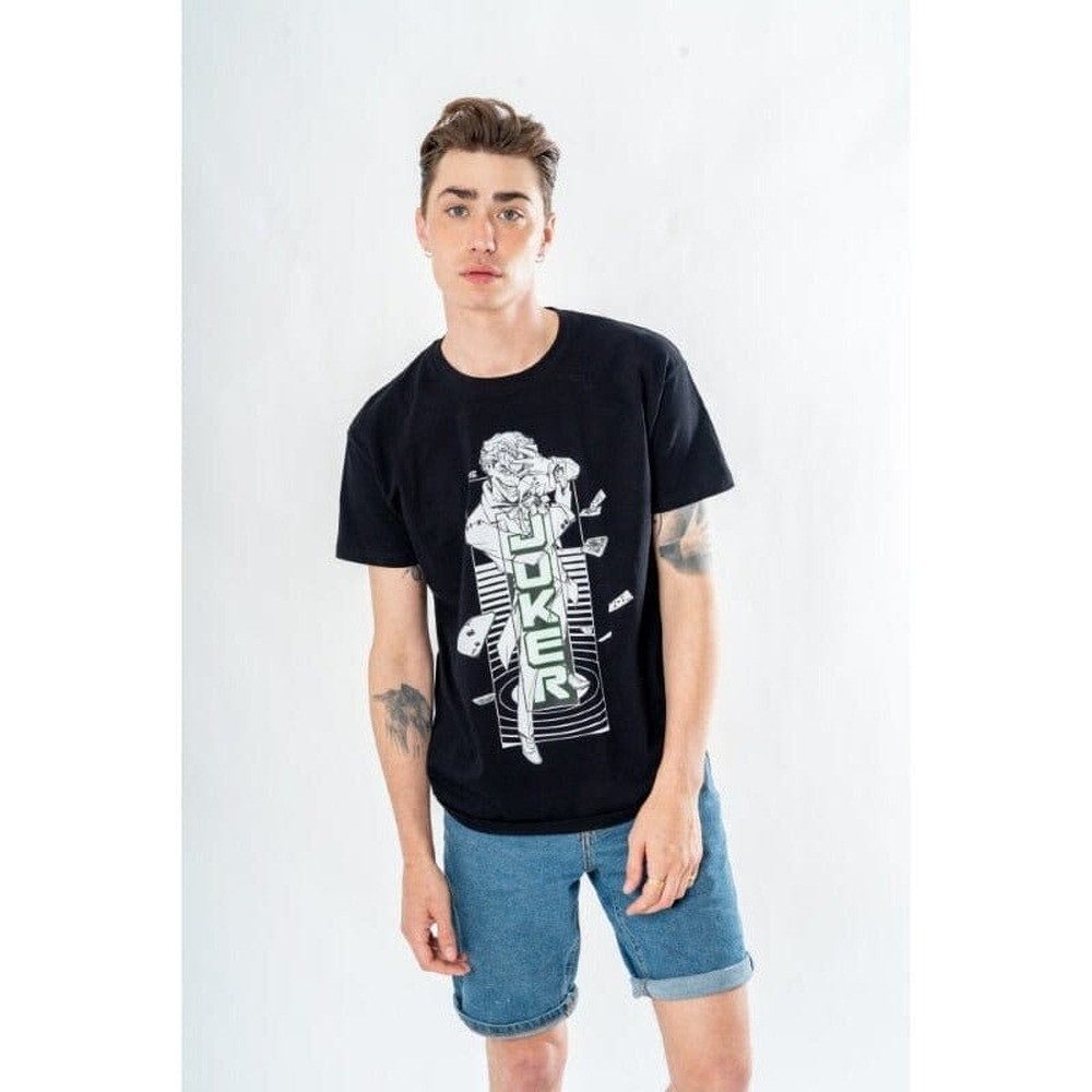Rubie´s T-Shirt Harley Quinn Joker Black Adult Anime Diamond T-Shirt