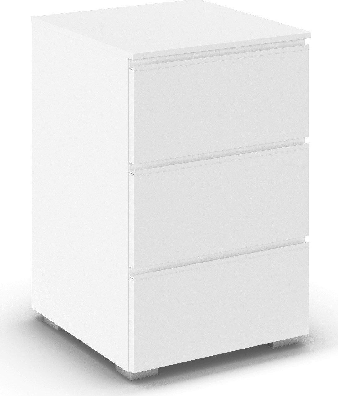 rauch Nachtkommode Nachttisch Nachtkonsole Nachtschrank MAINZ (Breite 40 cm), drei praktische und geräumige Schubladen MADE IN GERMANY