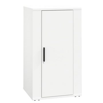 vidaXL Sideboard Sideboard Weiß 40x33x70 cm Spanplatte Kommode Türen