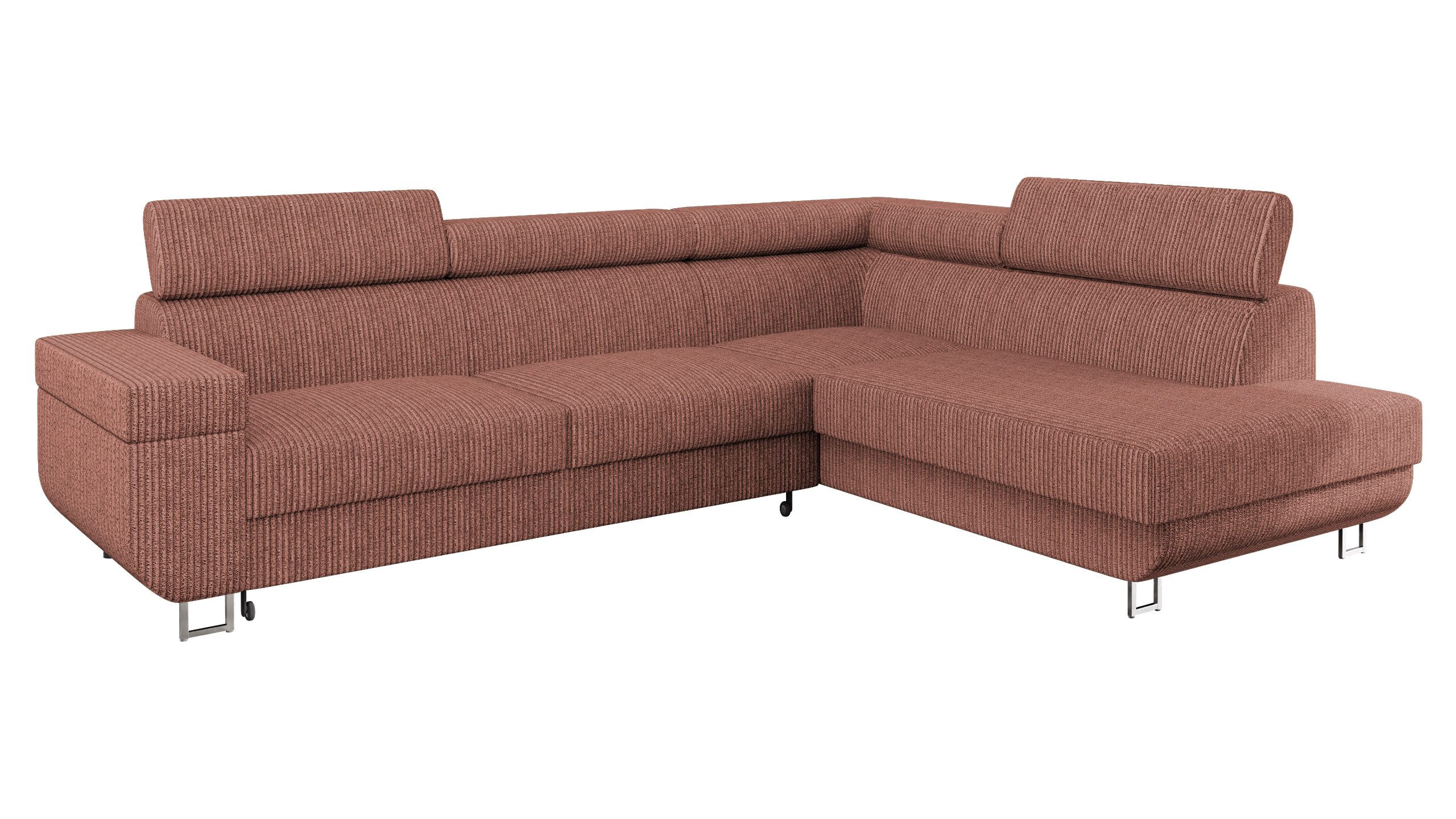 MIRJAN24 Ecksofa Fonti Cord, mit Schlaffunktion günstig online kaufen