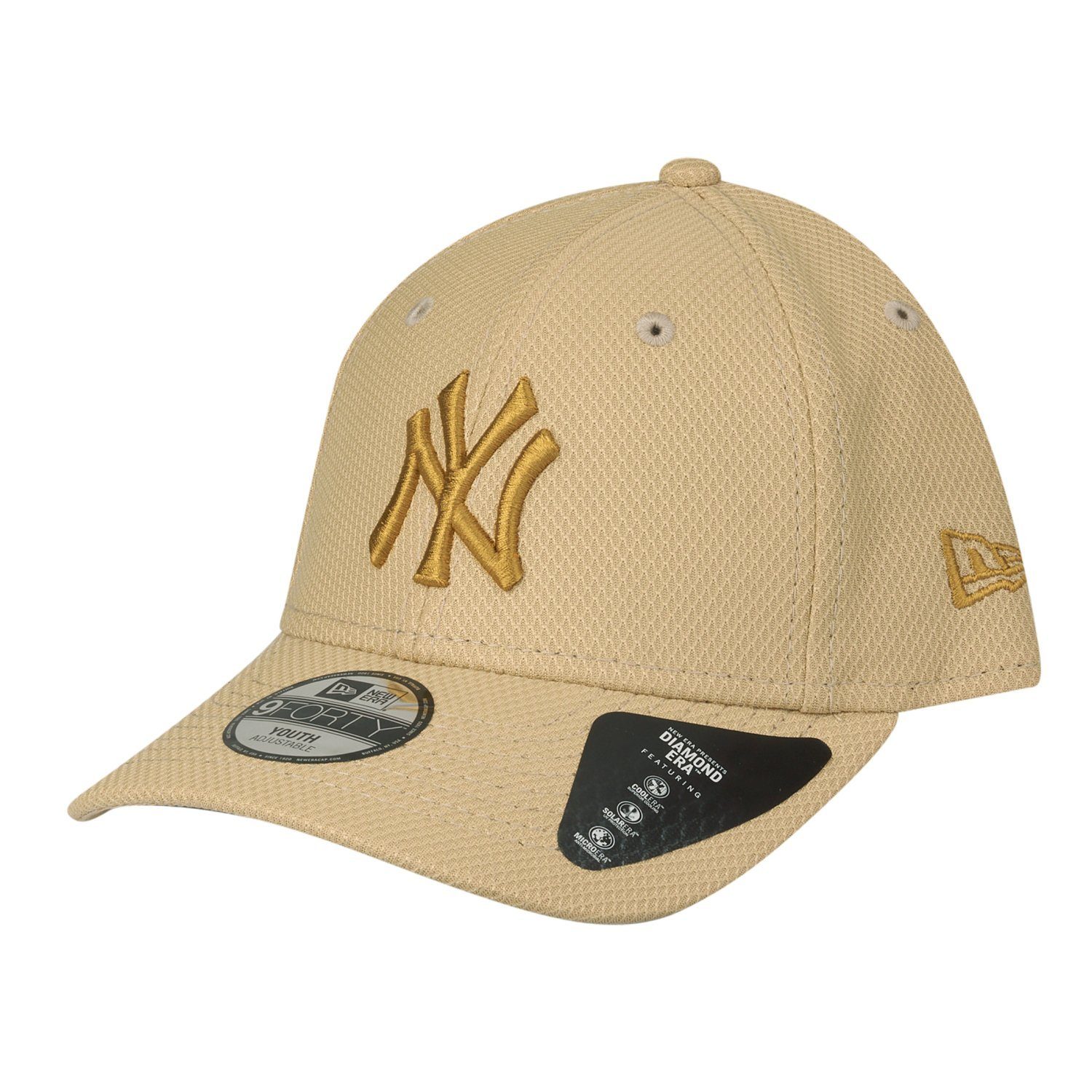New Era Baseball Cap DIAMOND 9FORTY New York Yankees Gold