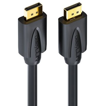 deleyCON deleyCON 1m DisplayPort Kabel FullHD/3D/HDCP DP Stecker auf DP Video-Kabel