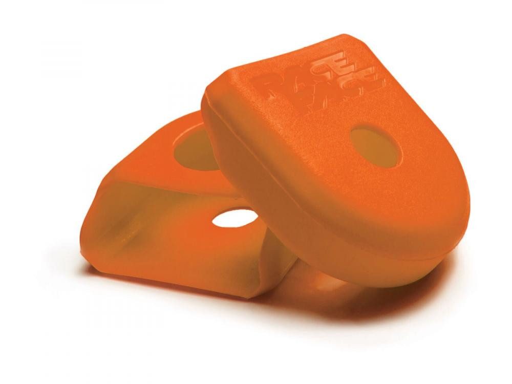 Race Face Fahrradkurbel Race Face Crank Boot Kurbelschutz Kit, 2 Stk., small, orange - schützt