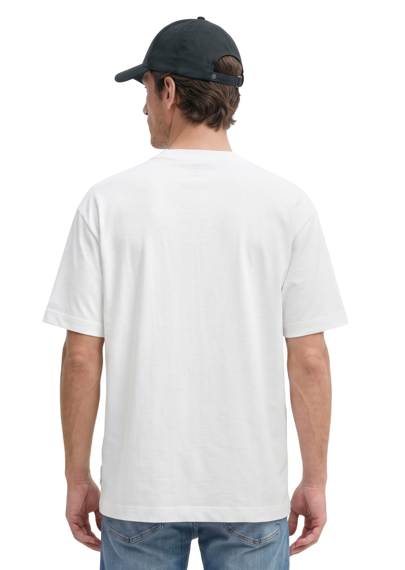 Marc O'Polo T-Shirt aus schwerem Bio-Baumwoll-Jersey – Bild 3 von 5