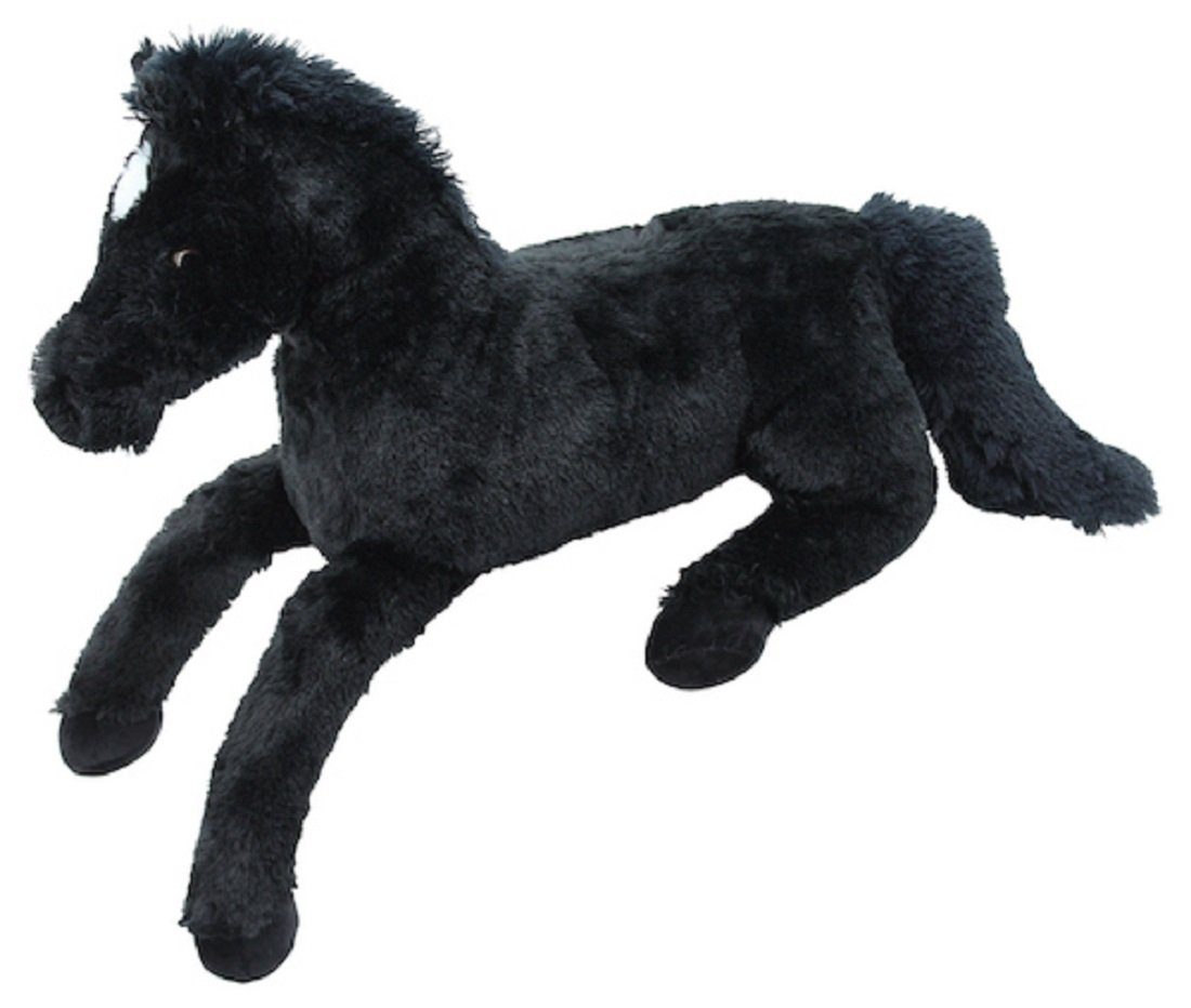 Sweety-Toys Kuscheltier Sweety Toys 10967 Fohlen Kuscheltier Pferd schwarz 90 cm