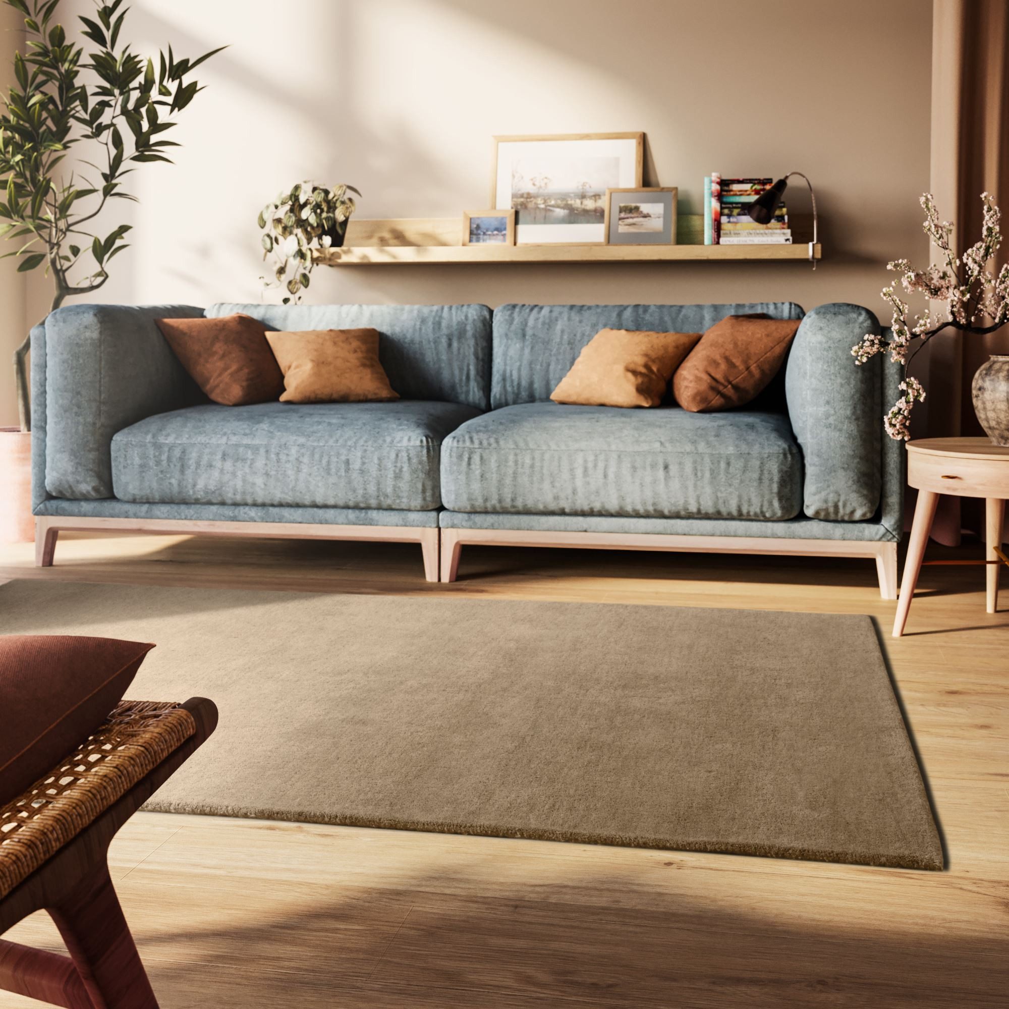 Steffensmeier Wollteppich Sowana, Rechteckig, Gabbeh, 100 % Schurwolle