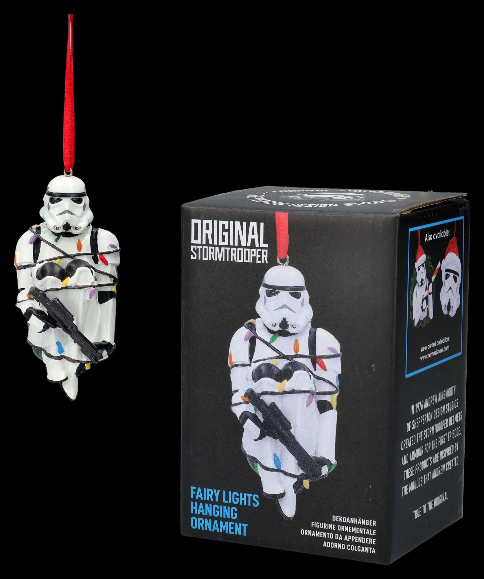 Shop Lichterkette GmbH Christbaumschmuck Weihnachtsbaum Stormtrooper Christbaumschmuck in (1-tlg) Deko Figuren - -