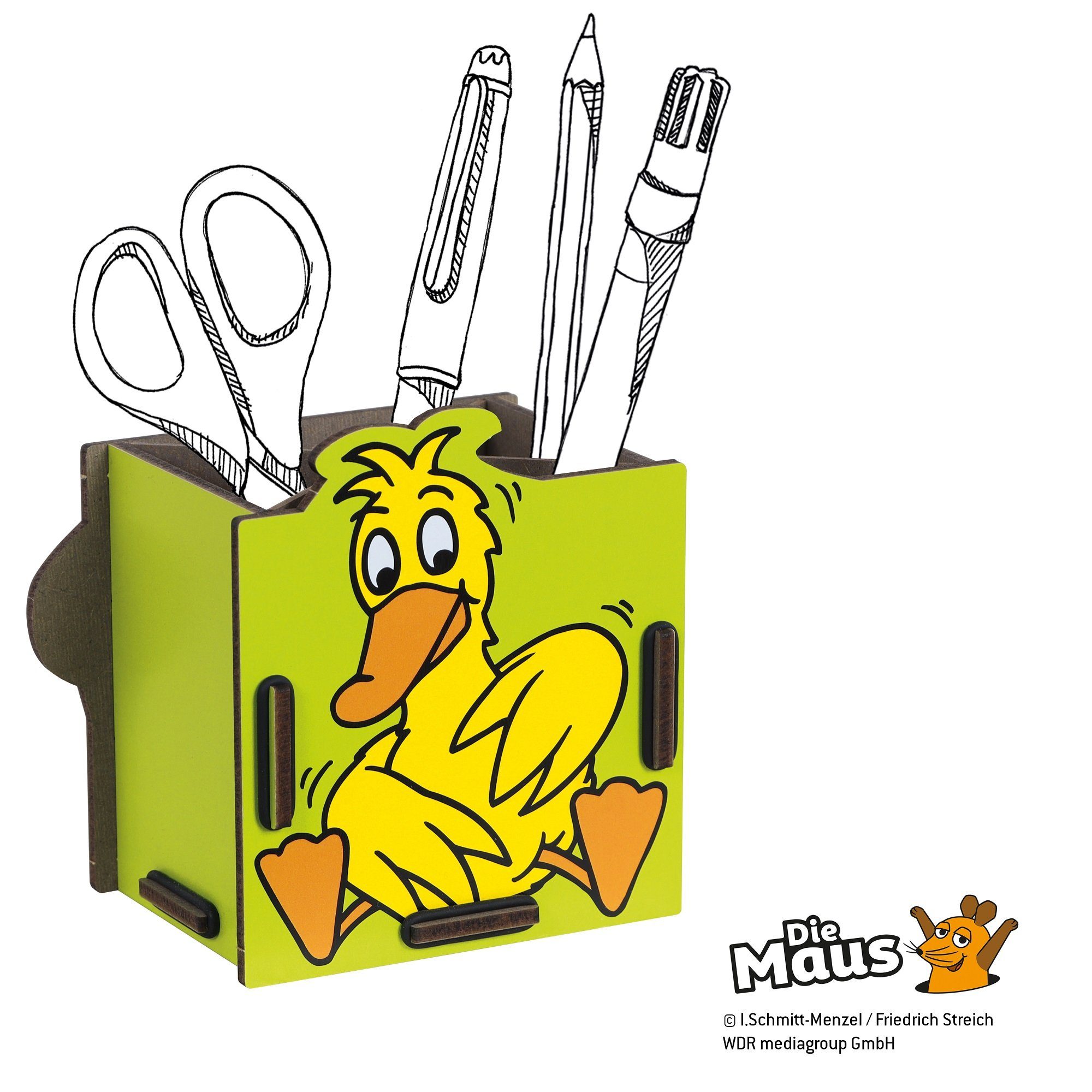 WERKHAUS® Organizer Werkhaus Stiftebox L Stifte Köcher Halter die Maus PP9825