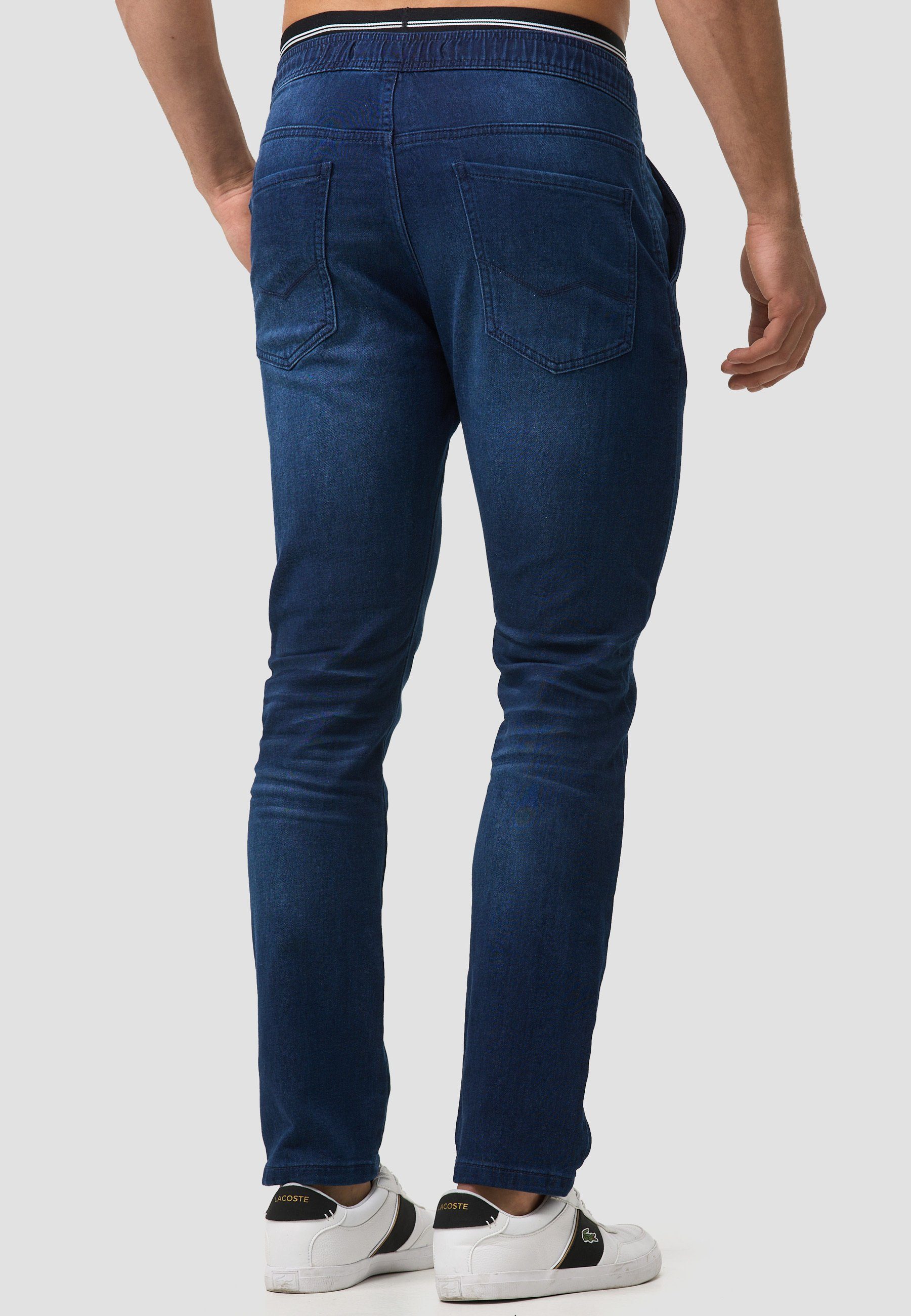 Jeans Bequeme Indicode Blue Alban