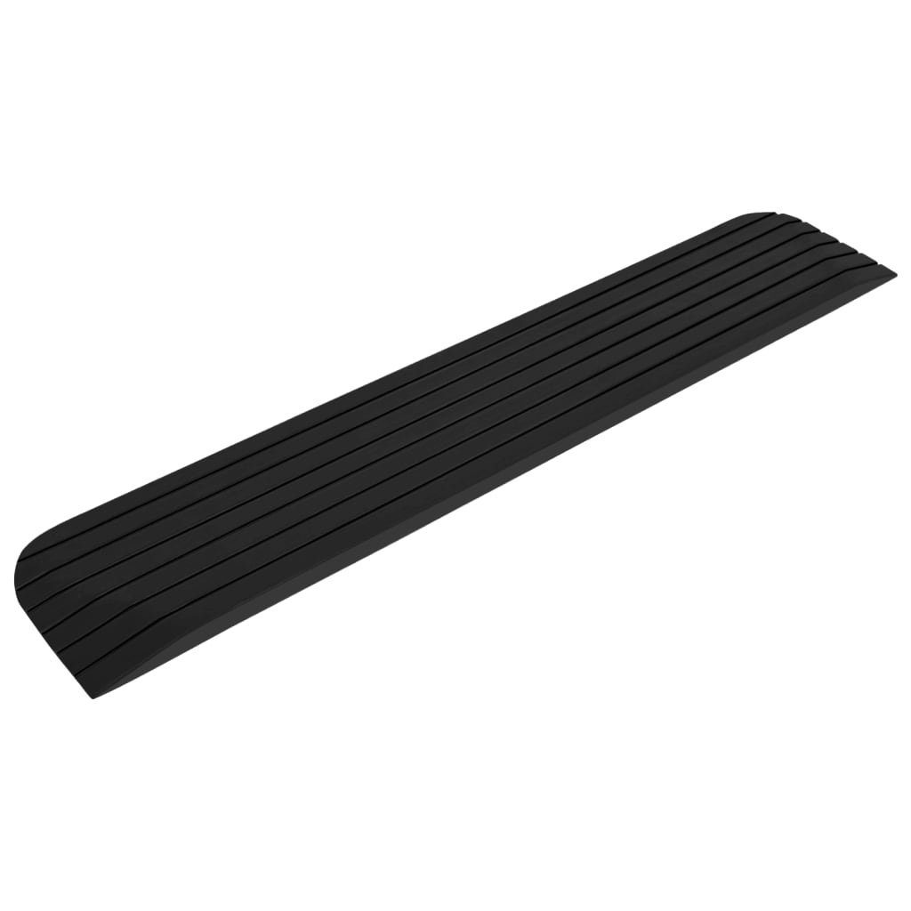 Voller Produkte! vidaXL Verkehrsschild Schwellenrampe 110x21x2,5 cm St) Gummi, (1