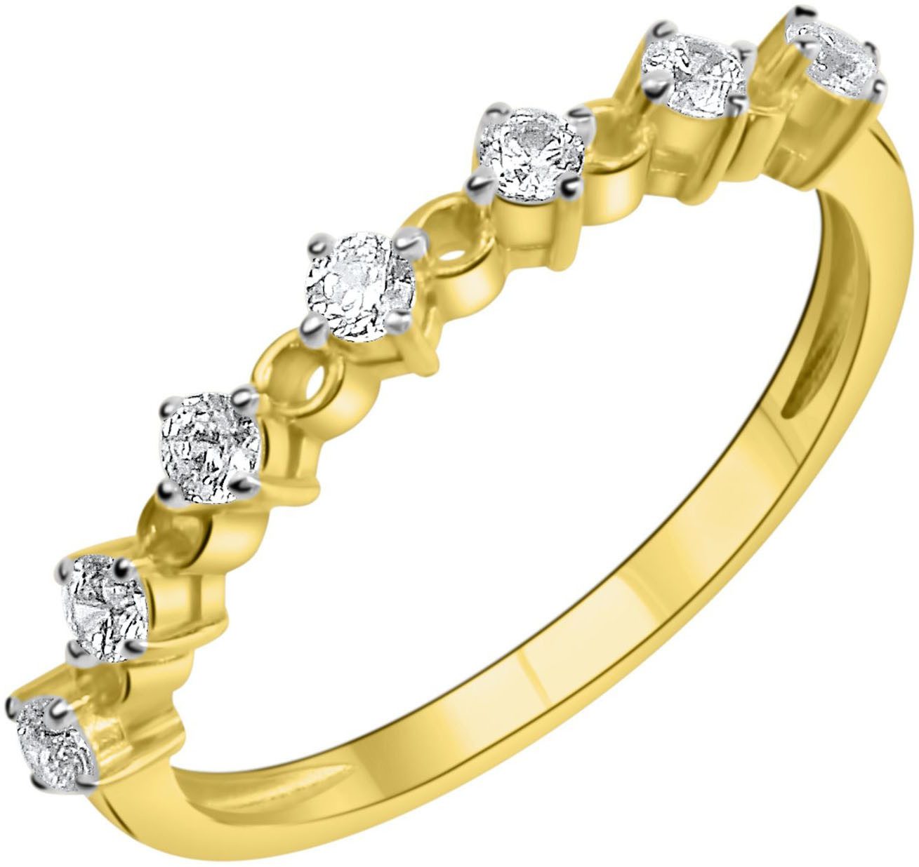Goldring Schmuck Geschenk Gold 375 Fingerring Ring