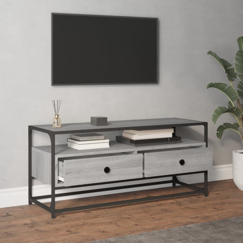 vidaXL TV-Schrank TV-Schrank Grau Sonoma 100x35x45 günstig online kaufen