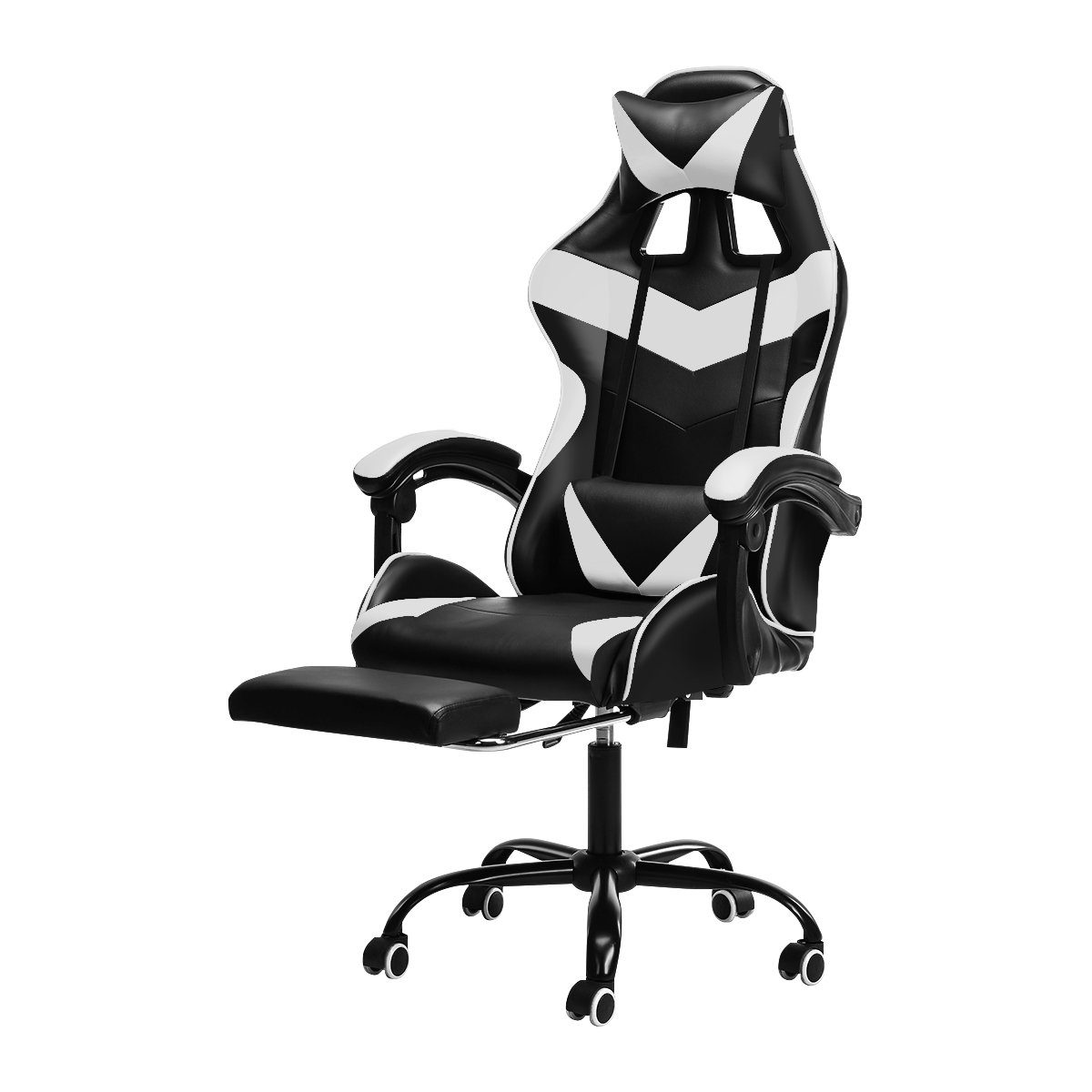 Geepro Gaming-Stuhl, Chefsessel Bürostuhl Drehstuhl Höhe einstellbar mit  Fußstütze 150 Grad liegend online kaufen | OTTO