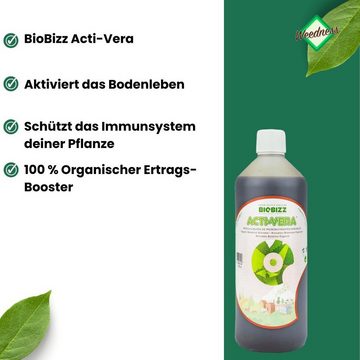 Weedness Pflanzendünger BioBizz Dünger Acti-Vera Grow Tomaten Naturdünger NPK Orchideen