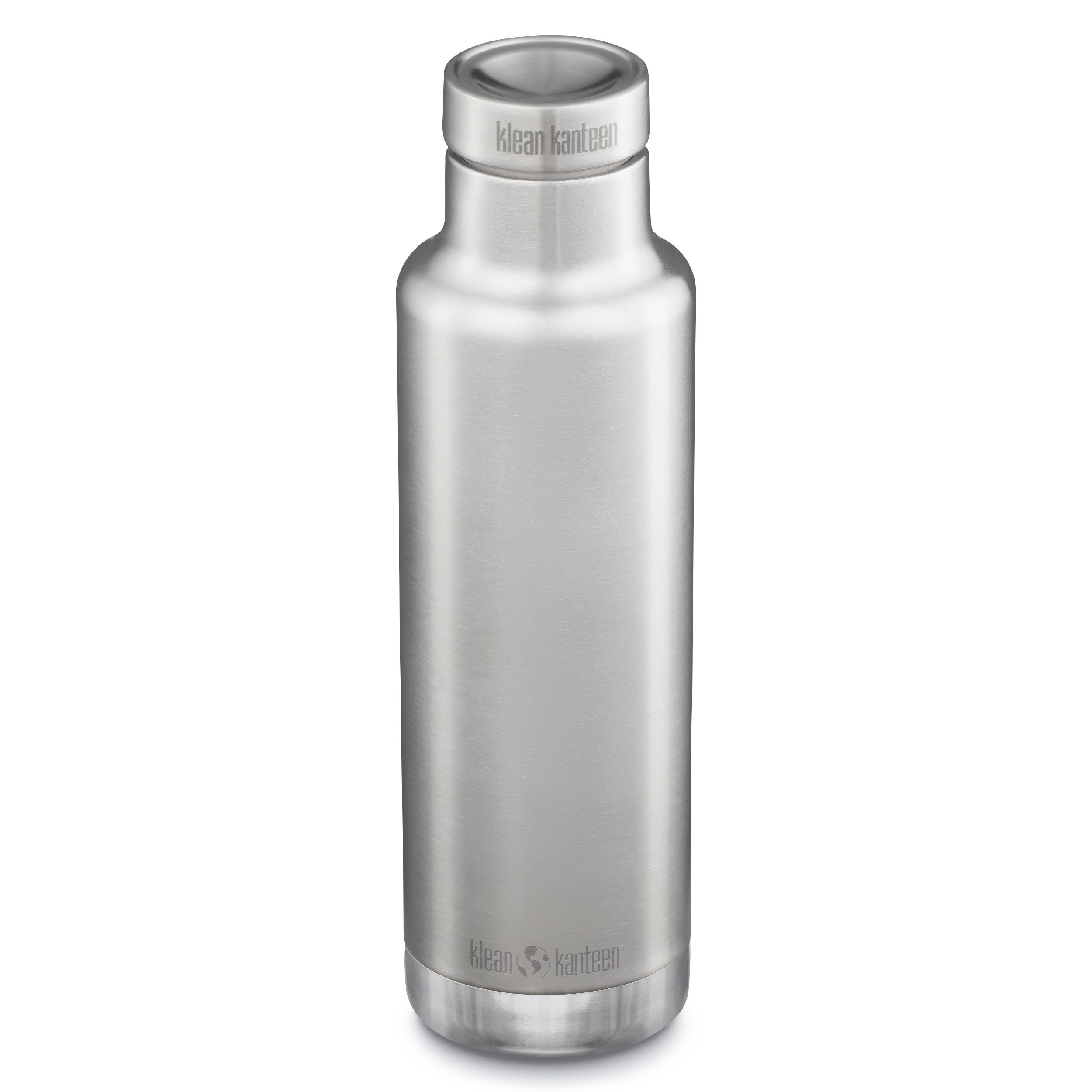 Klean Kanteen Trinkflasche Klean 750ml Edelstahl Trinfklasche Classiv VI Thermo PourTroughCap