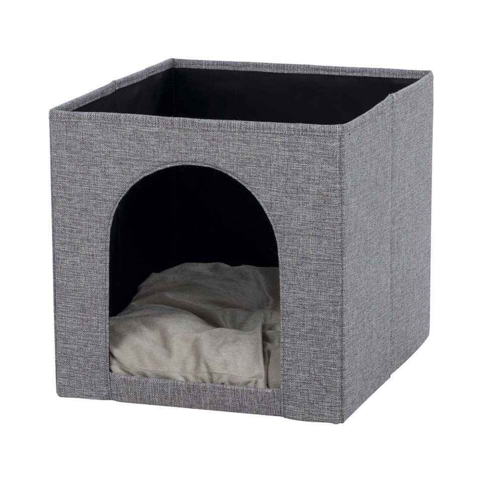 TRIXIE Schlafhöhle Kuschelhöhle Ella grau günstig online kaufen