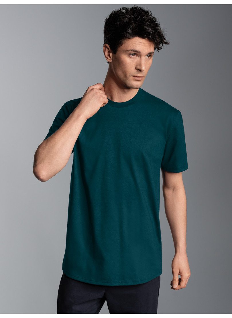 Trigema T-Shirt TRIGEMA T Shirt aus Biobaumwolle (1-tlg)