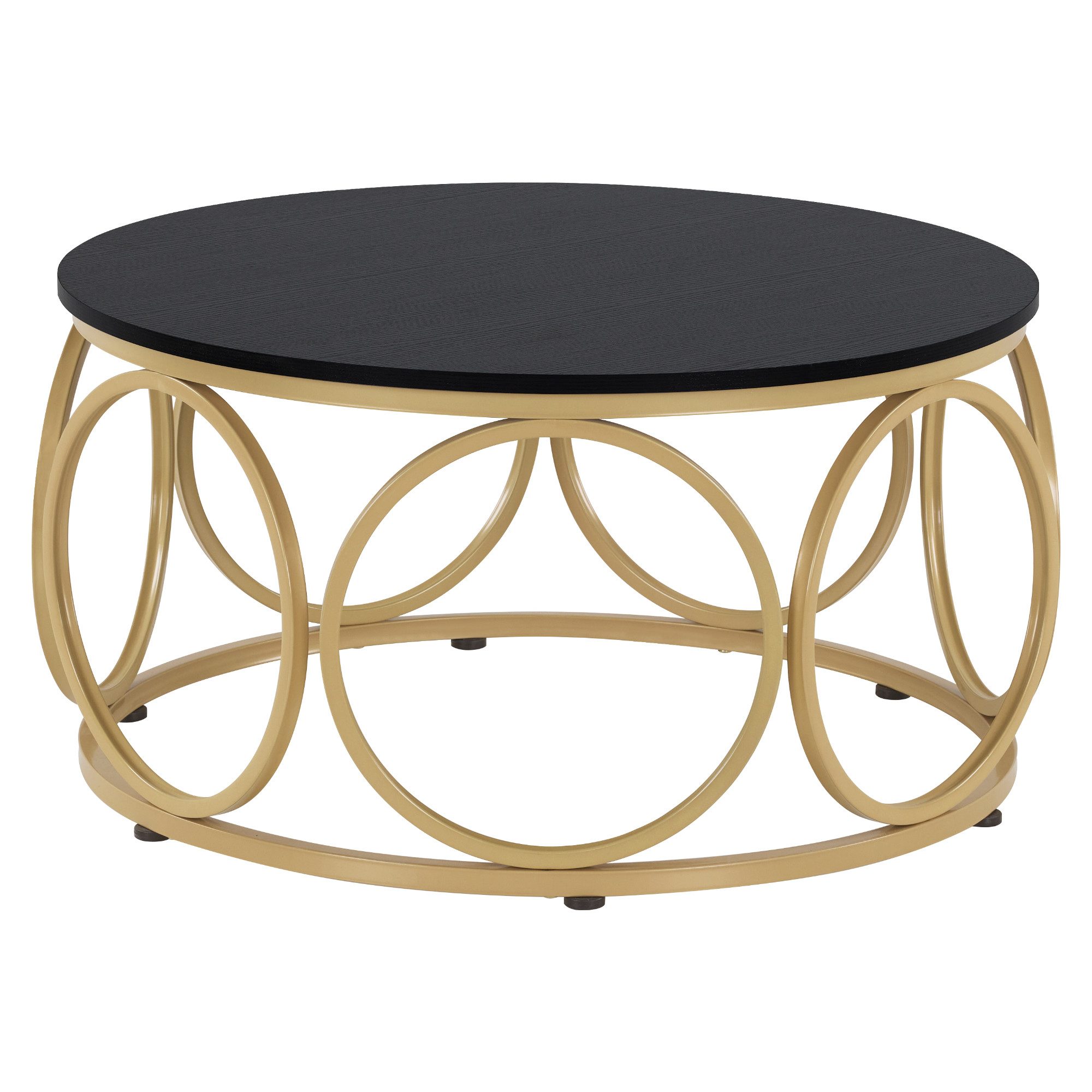 MCombo Beistelltisch M MCombo Couchtisch Rund Holz 2102, Sofatisch Kaffeeti günstig online kaufen