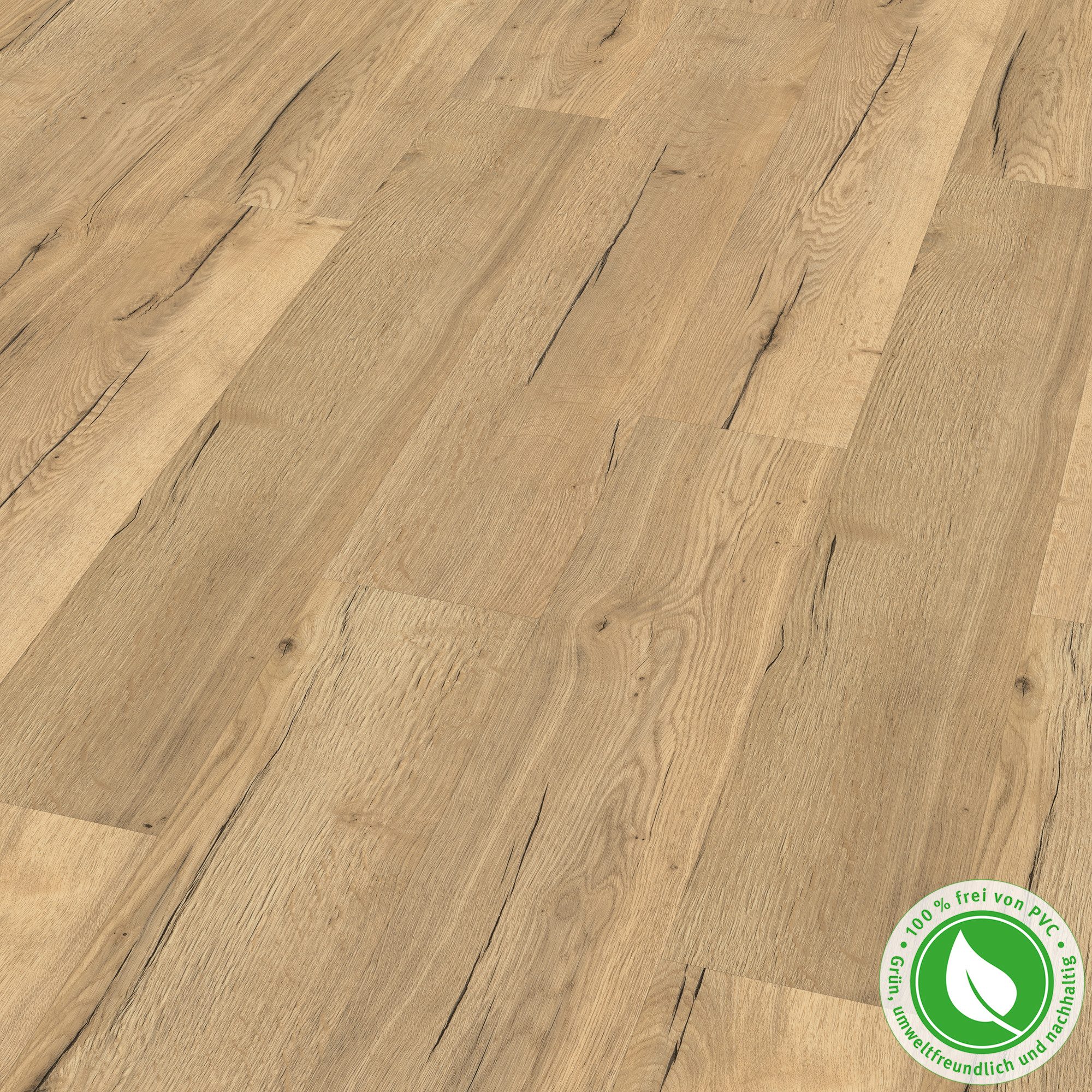 EGGER Designboden GreenTec EHD014 Monfort Eiche natur, (7,5mm, 1,995m),Robust & Strapazierfähig