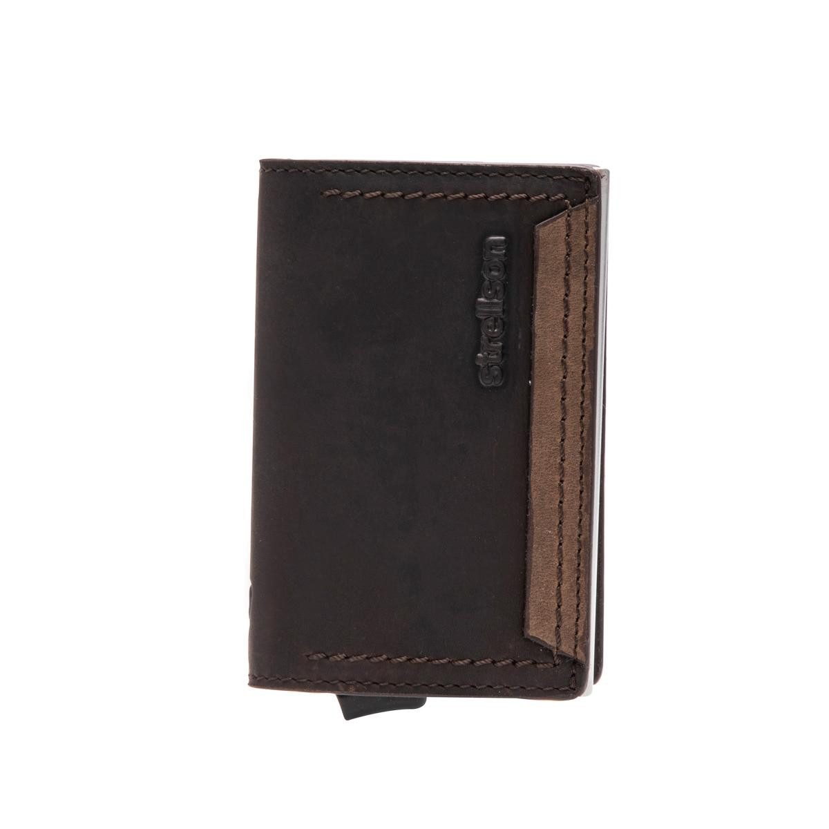 Strellson Geldbörse Camden C-one E-cage sv8o Herren Кошельки/Kartenetui Leder Hochformat (1 Stück, 1-tlg., B/H/T)ca. 7/10/2 cm), RFID-Schutz
