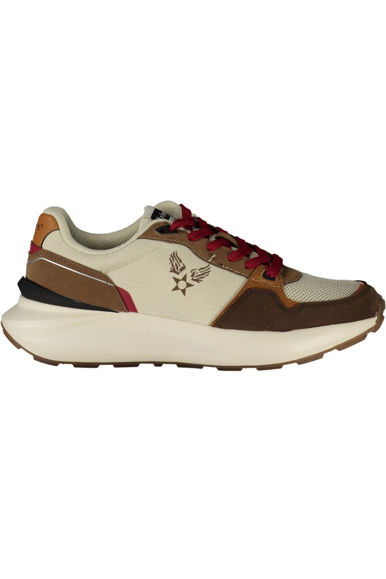 AVX AVIREX DEPT Sneaker Stylische Beigefarbene Herrensportschuhe mit