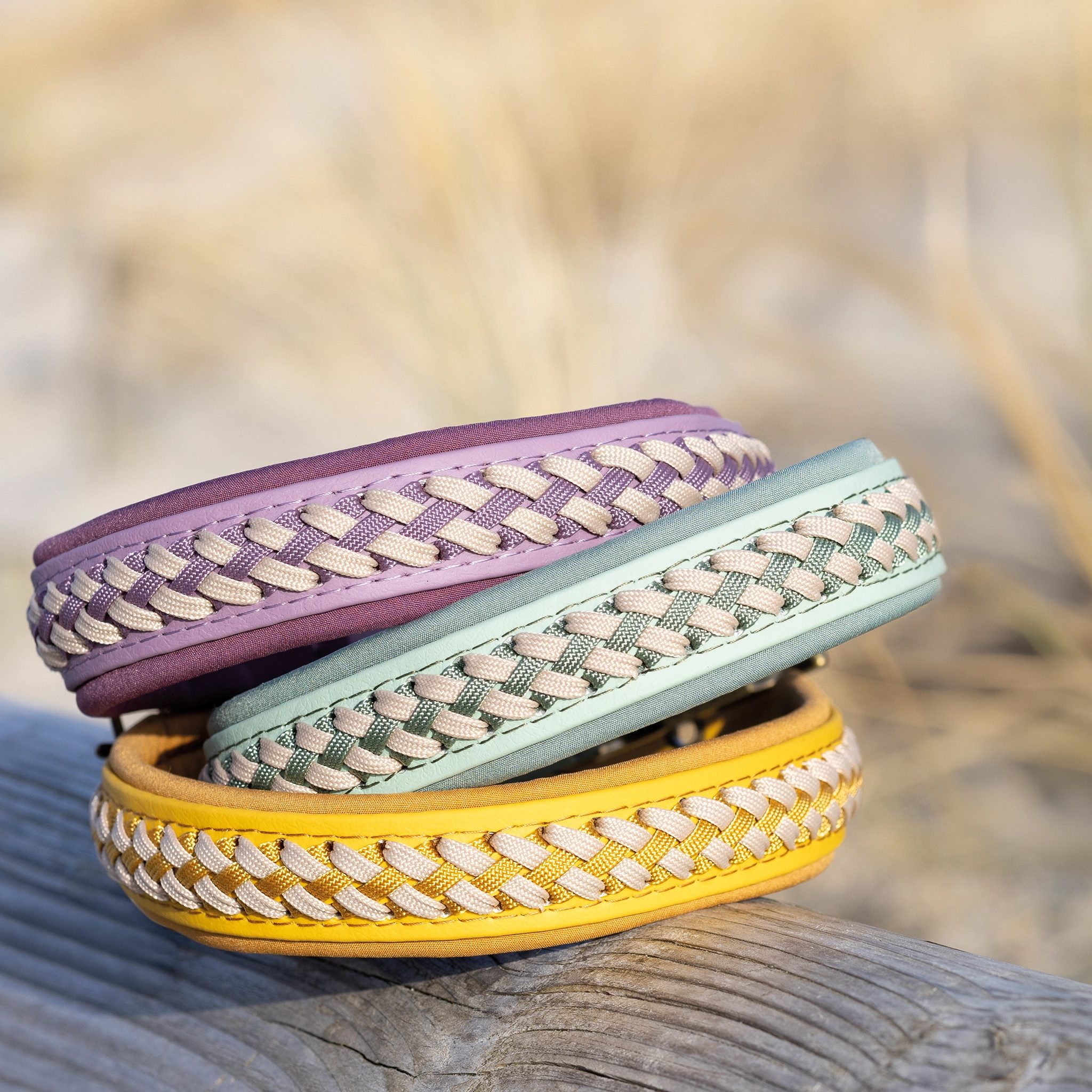 Trendfährte Tier-Halsband Trendfährte Hundehalsband BioThane® - Handarbeit aus Ostfriesland, Hochwertig, Handgemacht, Strapazierfähig