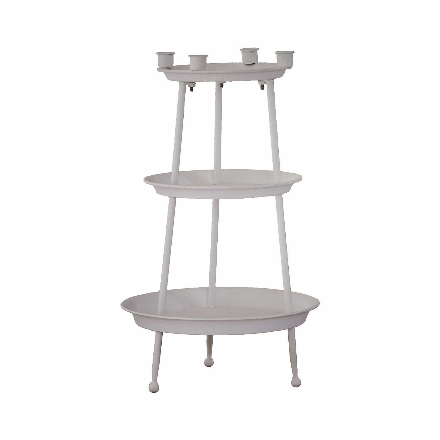 Mirabeau Etagere Etagere Mont Argenté antikweiß, Eisen