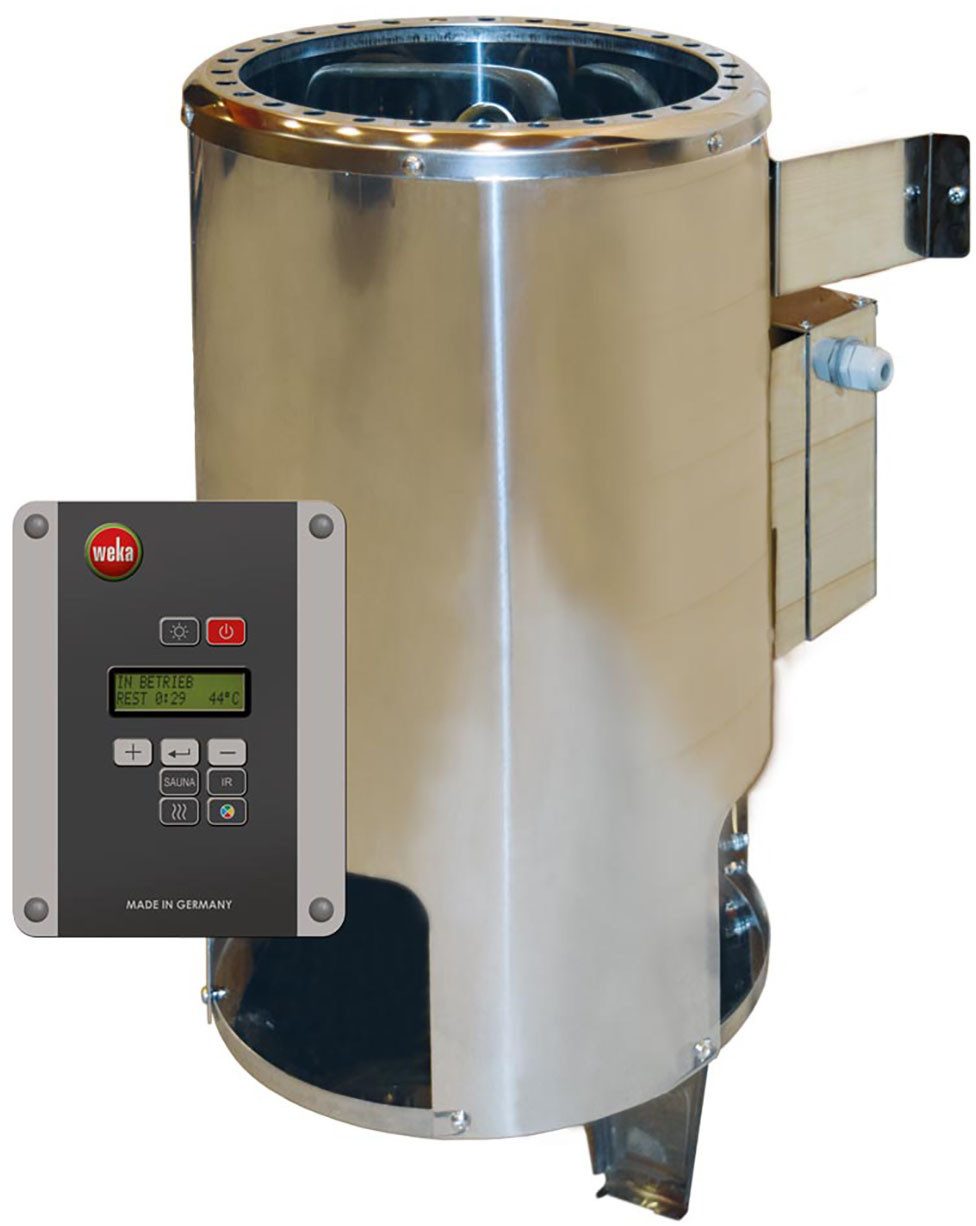 weka Saunaofen, 3,6 kW, externe Steuerung