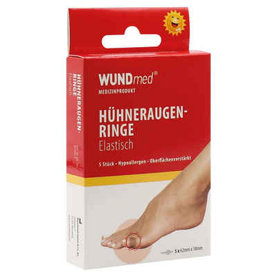 Wundmed Wundpflaster WUNDmed® Hühneraugenringe extra weich hypoallergen 5 Stück/Packung