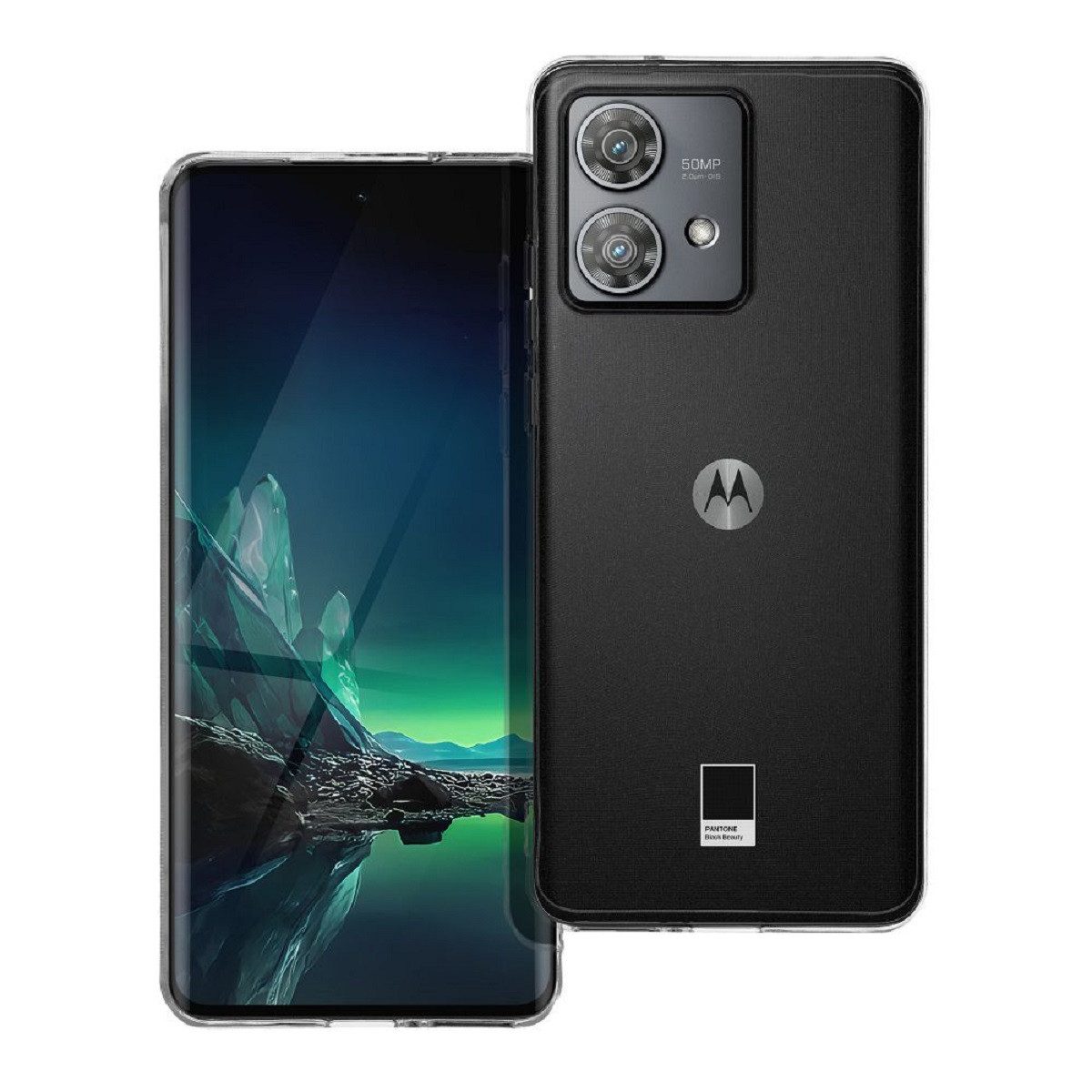COFI 1453 Bumper Handyhülle Hülle kompatibel mit Motorola Moto Edge 40 Neo