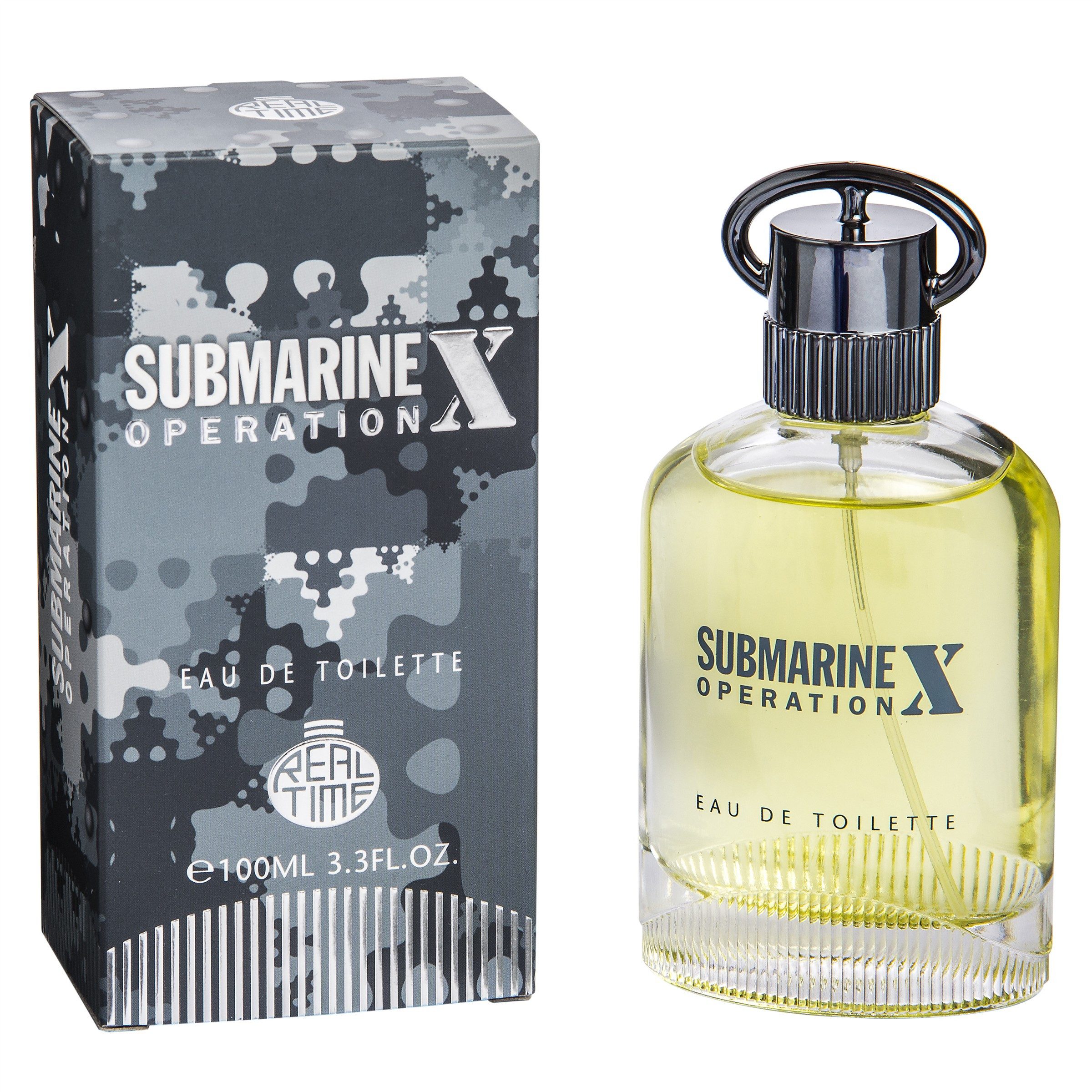 Real Time Eau de Toilette Submarine Operation X for men Eau de Toilette Spray 100 ml, 1-tlg.