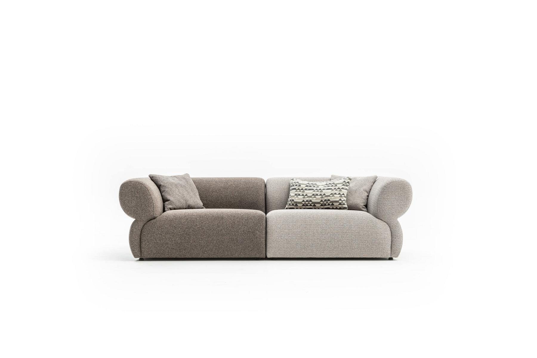 JVmoebel 3-Sitzer Luxus Sofa 3 Sitzer Polstersofa Wohnzimmer Dreisitzer Couchen 250cm, Made in Europe
