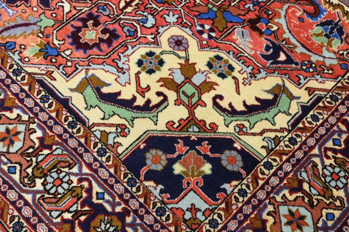 Orientteppich Abadeh Sherkat / 195x199 Handgeknüpfter 8 Orientteppich rechteckig, Nain Trading, mm Perserteppich, Höhe