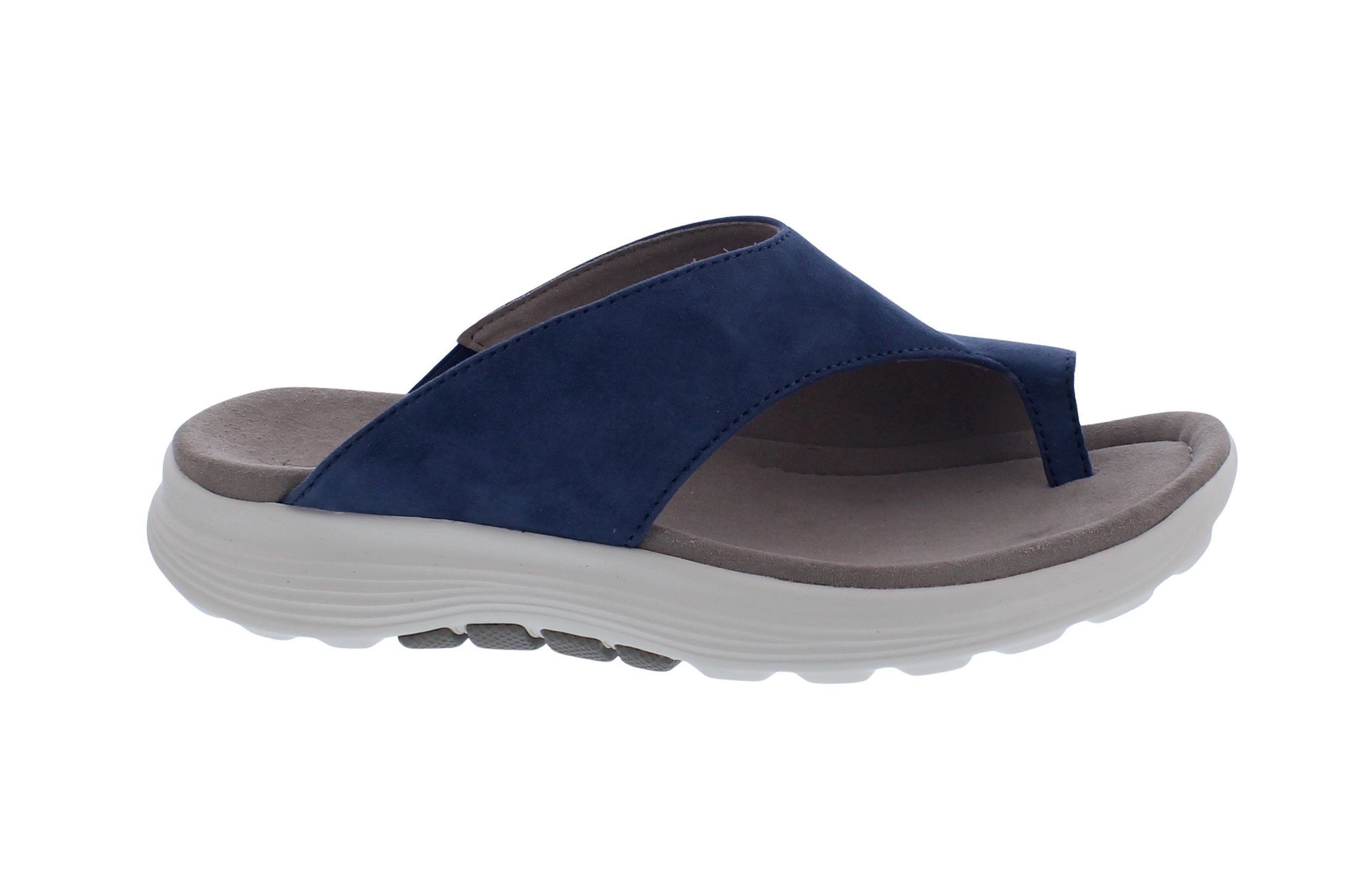 Gabor Rollingsoft Rollingsoft Zehensteg-Pantolette 66.812.36, Samtchevreau, günstig online kaufen