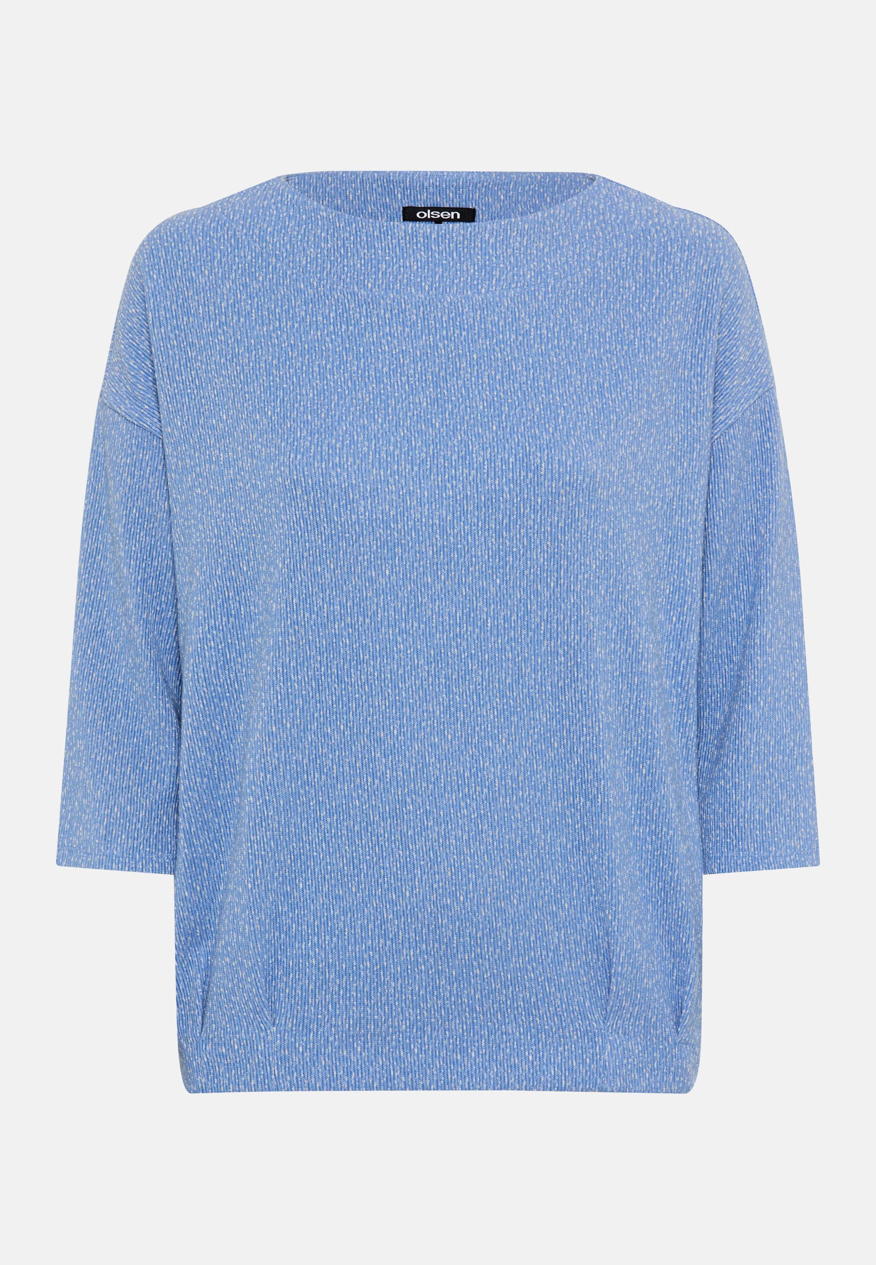 Olsen Sweatshirt in melierter Optik