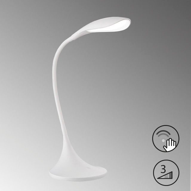 FISCHER & HONSEL LED Tischleuchte Warmweiß fest Dimmfunktion, LED Nil, integriert