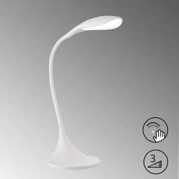 FISCHER & HONSEL LED Tischleuchte Nil, Dimmfunktion, LED fest integriert, Warmweiß