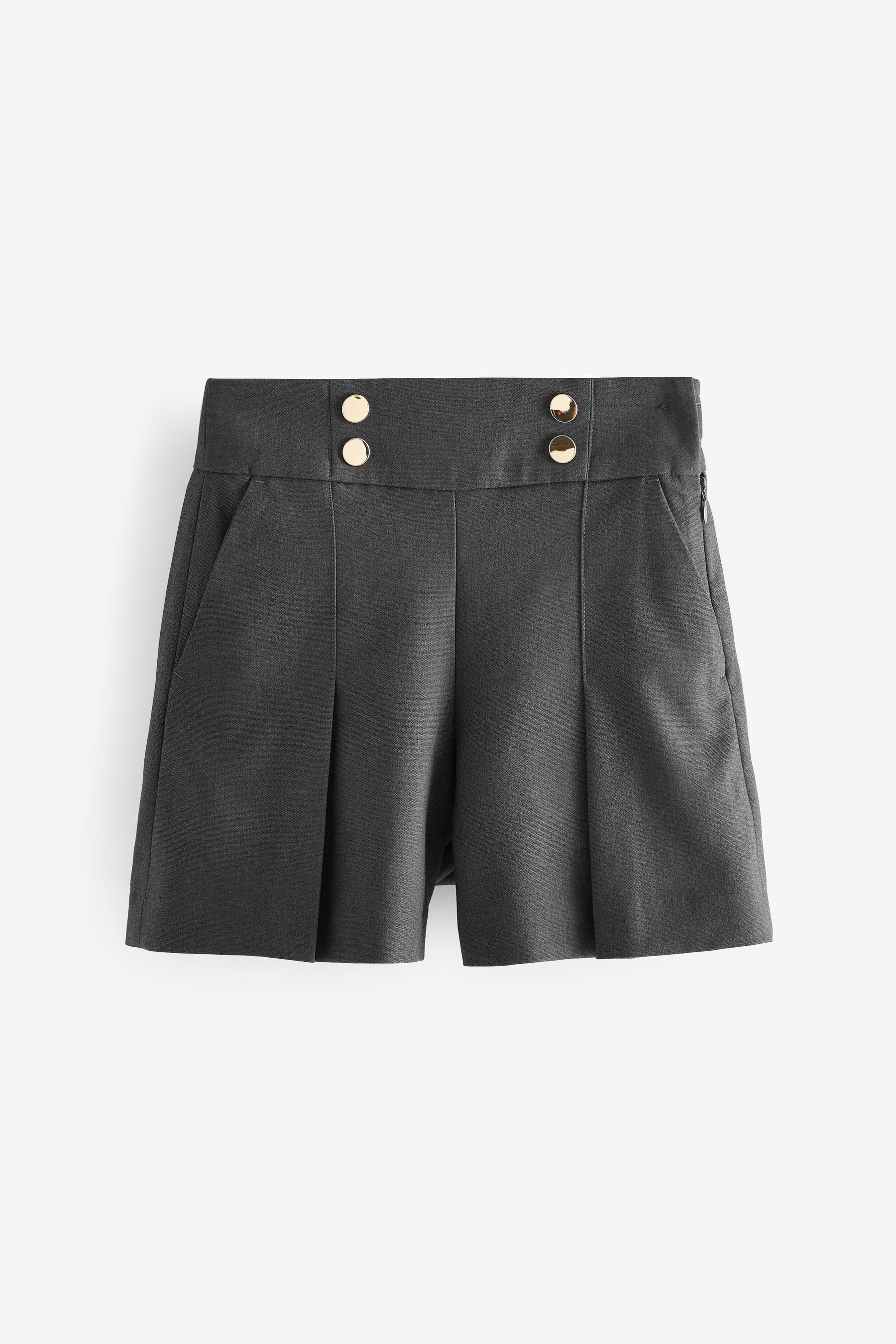 Shorts Shorts (1-tlg) Grey Next mit Bund hohem Senior