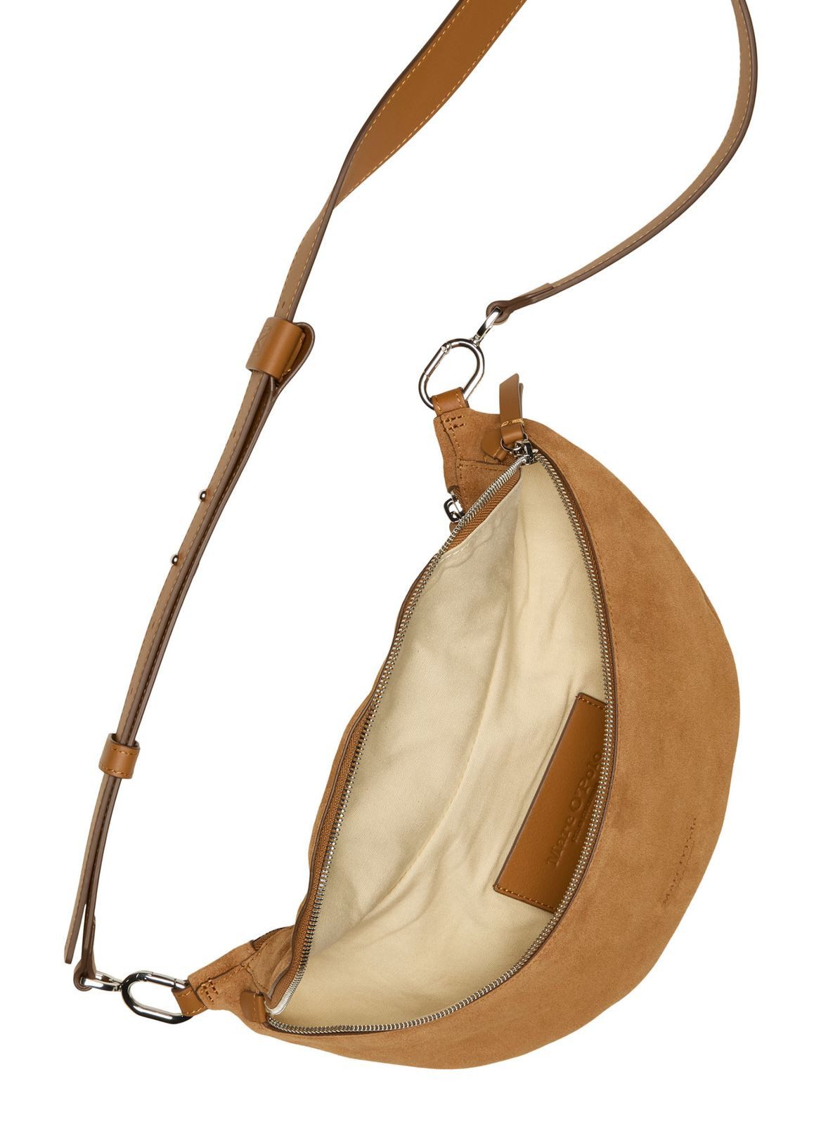 Marc O'Polo Umhängetasche Mallir Crossbody Bag, aus echtem Rindsleder
