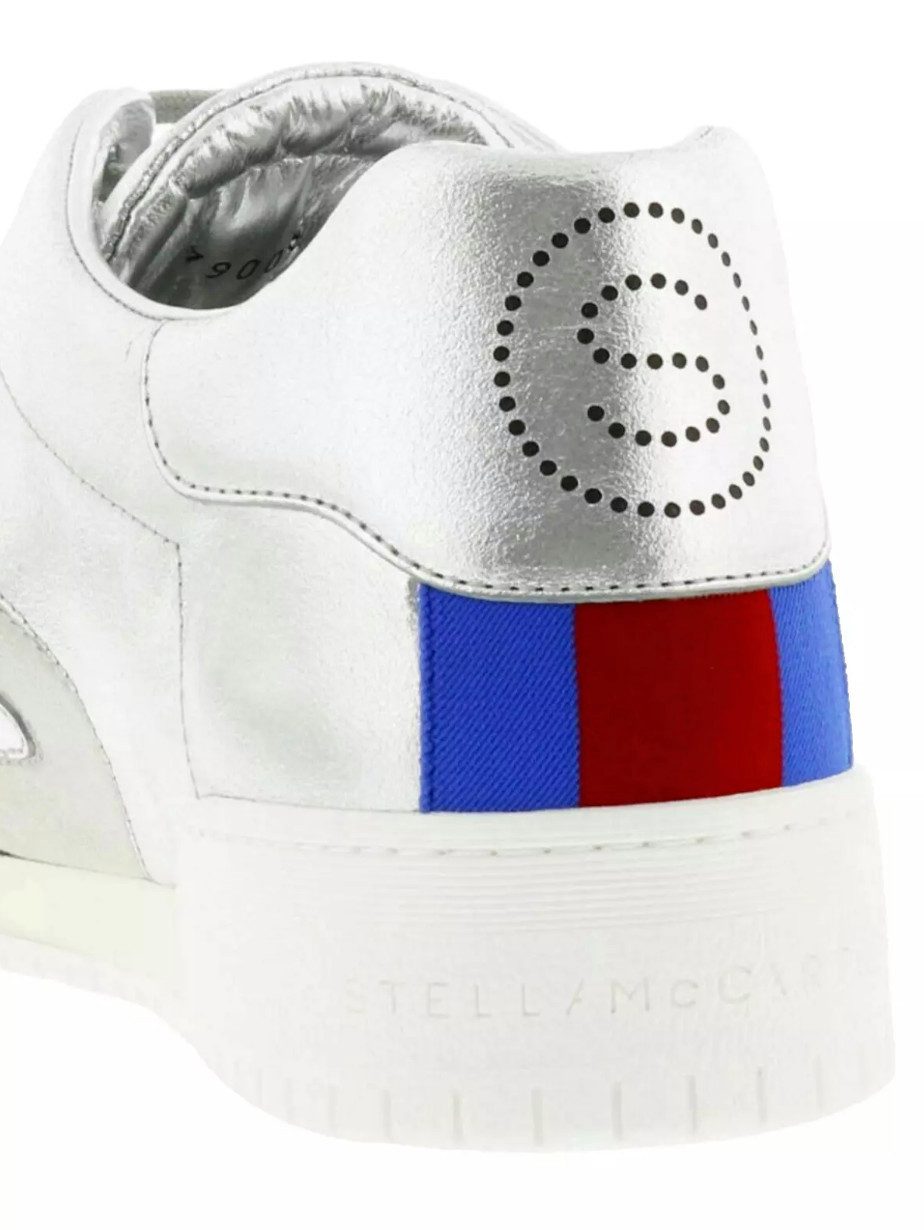 Stella McCartney Iconic Retro Oldschool Schuhe Sneaker Designerin, häufig als "Königin" der Eco-Fashion bezeichnet