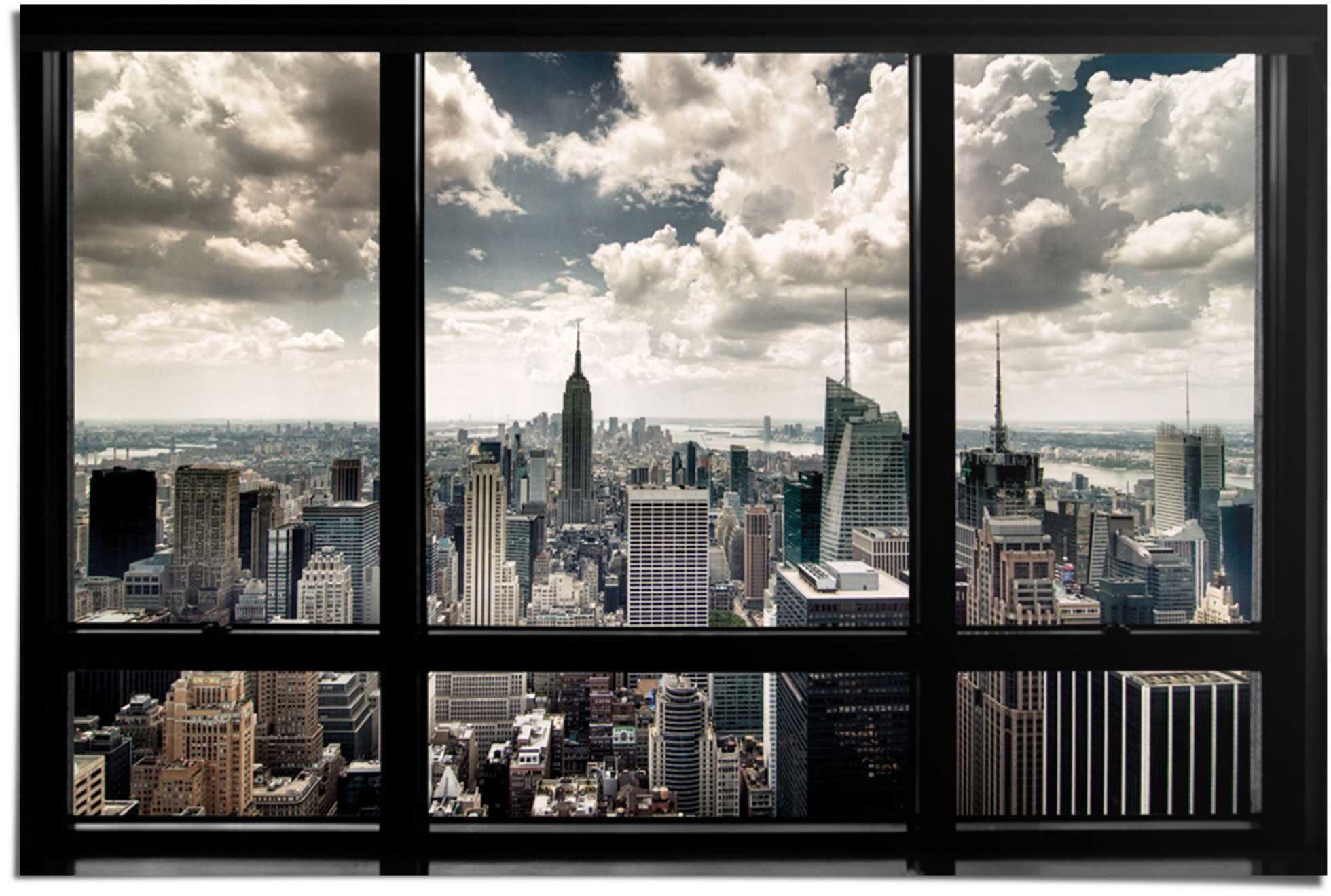 Reinders! Poster New York Fenster, (1 St) | Poster