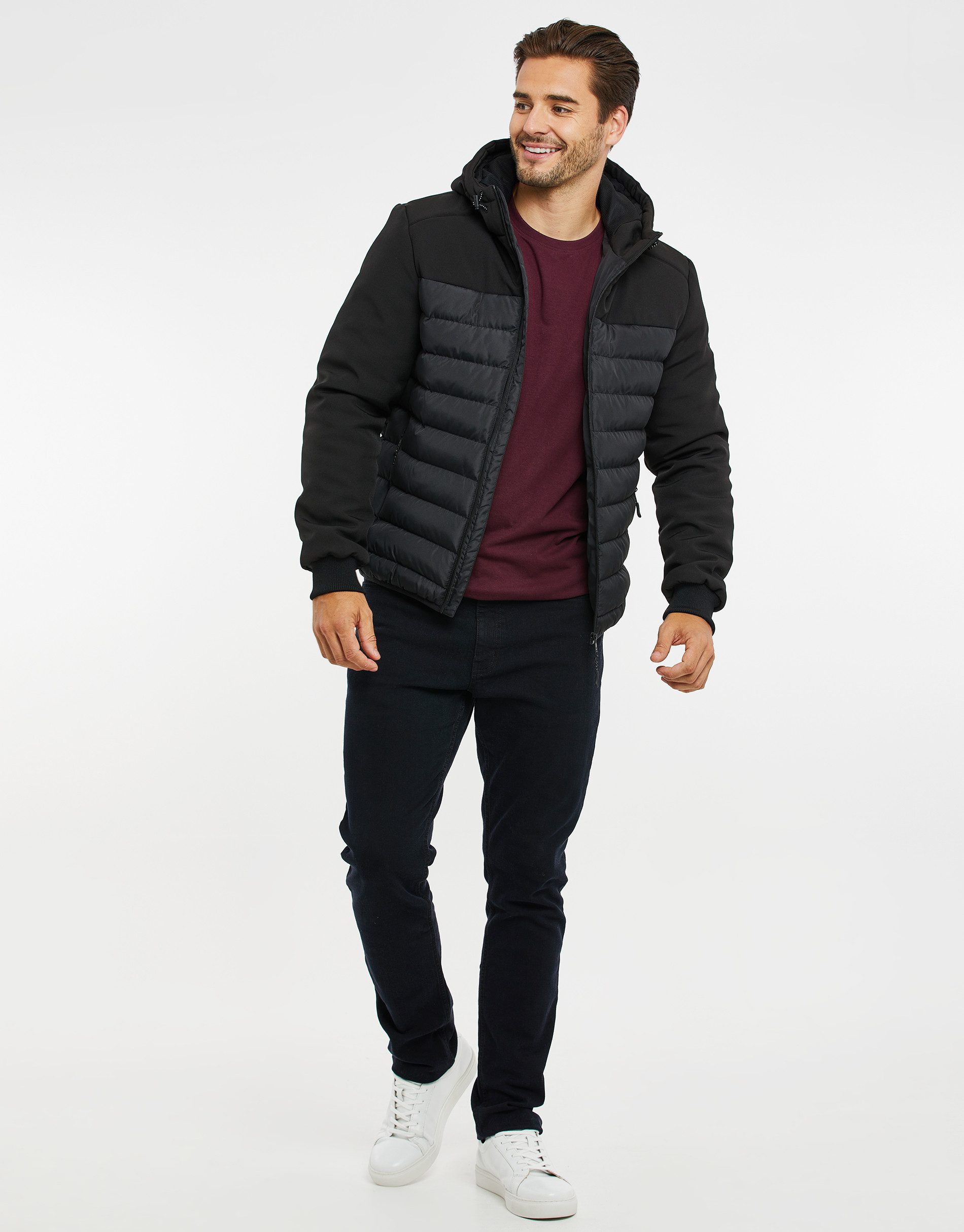 Threadbare Steppjacke THB Jacket Cossack (1-St) mit kuscheliger Kapuze