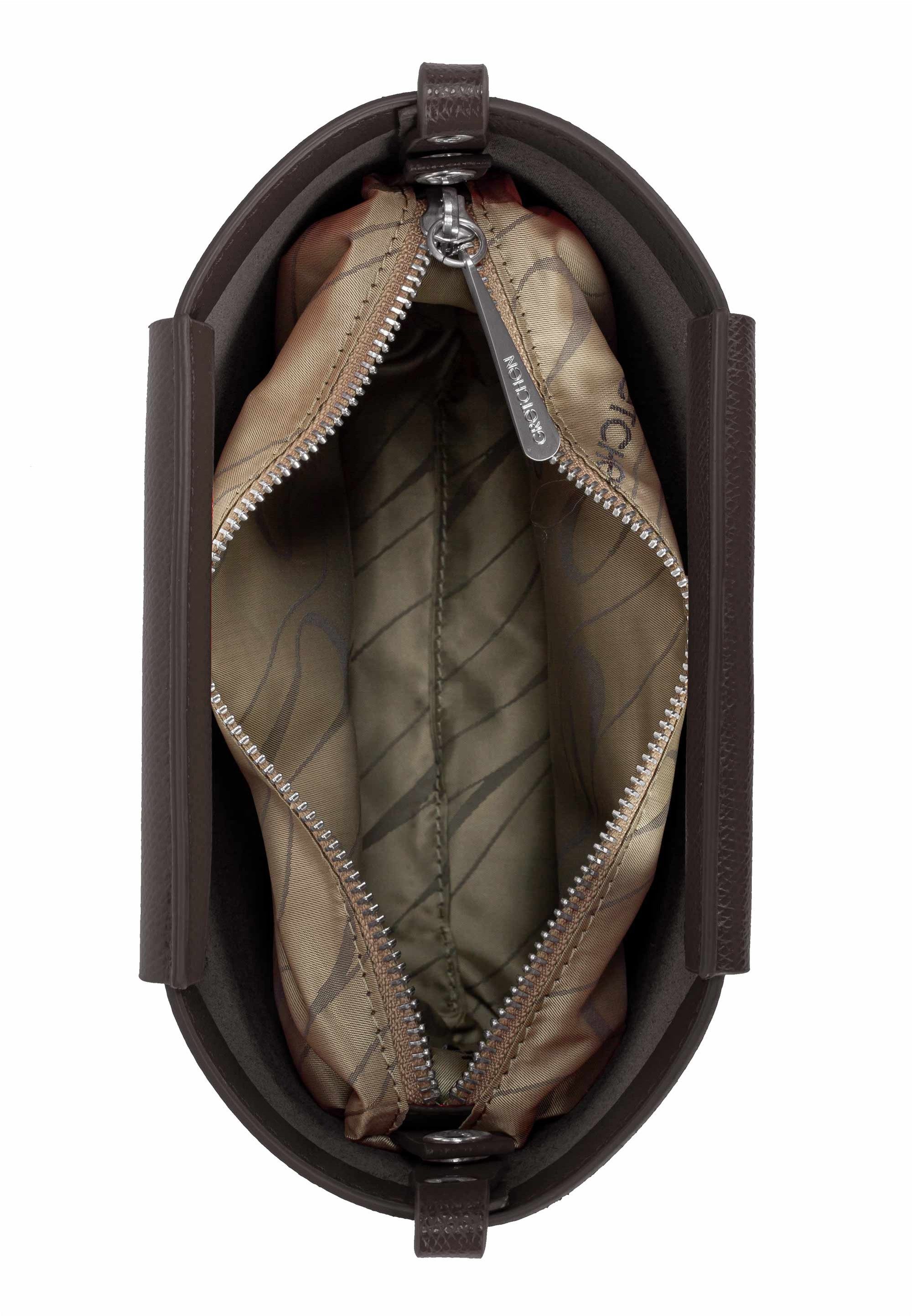 GRETCHEN Schultertasche Crocus Small Shoulderbag, aus italienischem Rindsleder