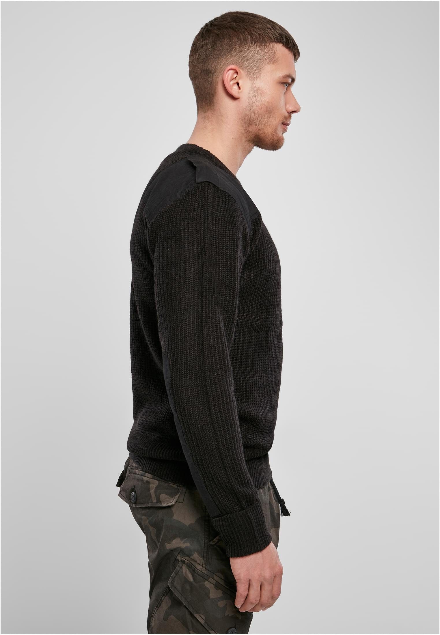 Military Kapuzenpullover black (1-tlg) Brandit Herren Sweater